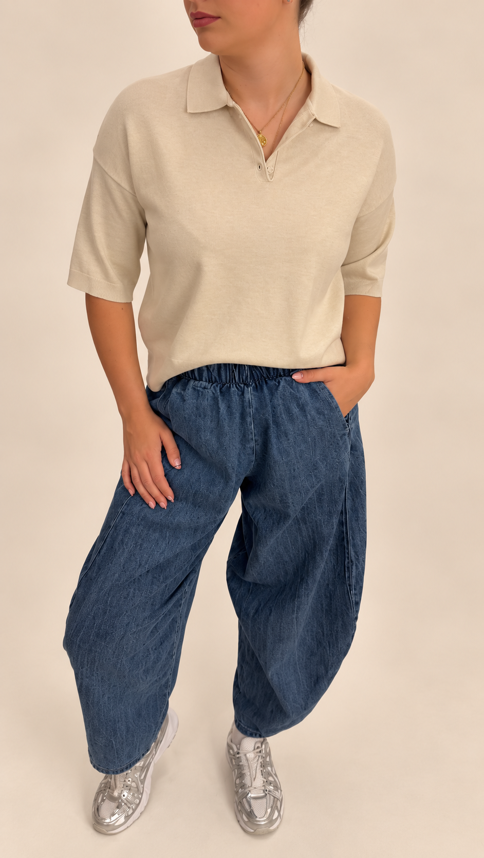 Paddy Polo Neck Knit