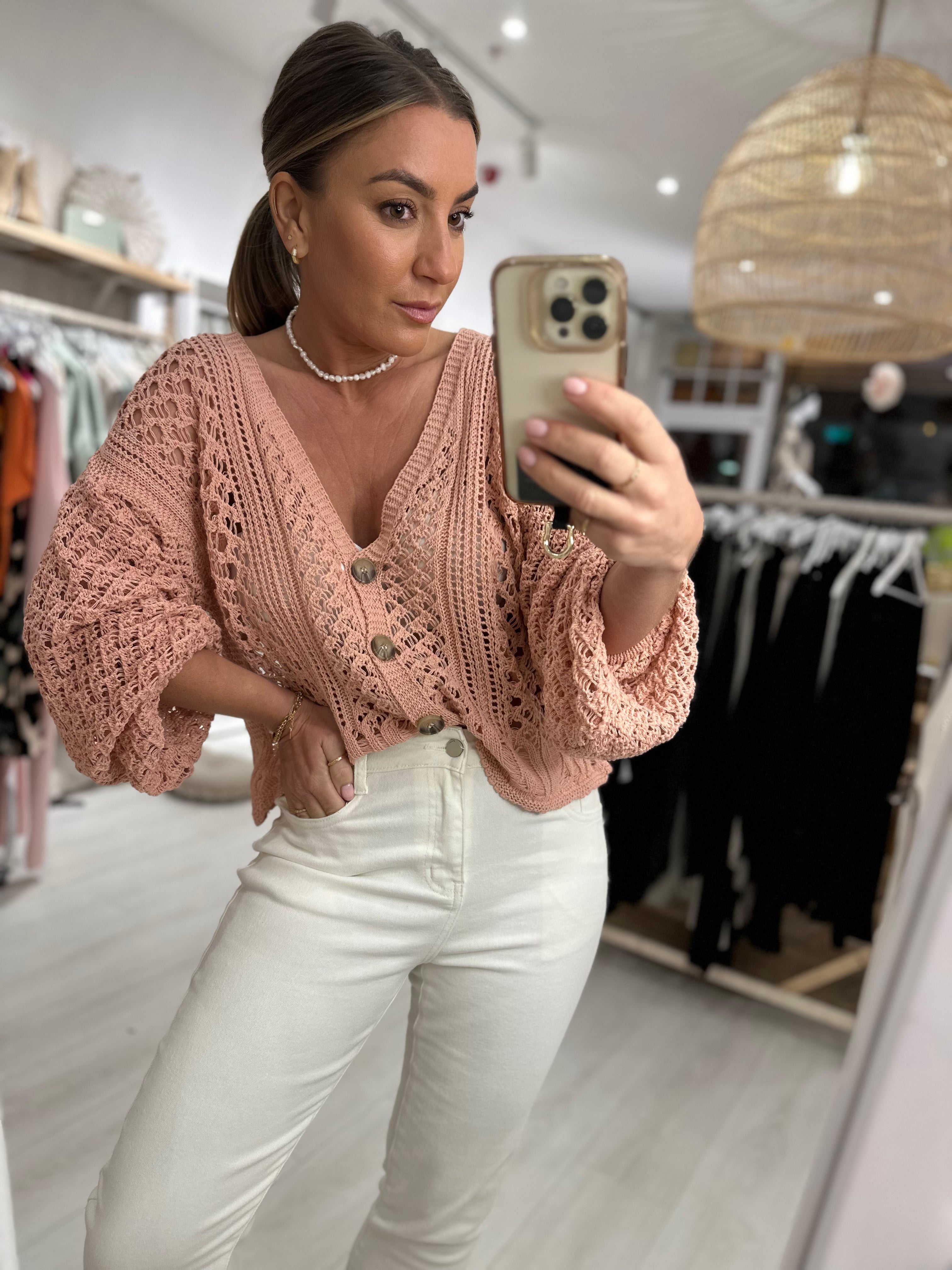 Iris Crochet Cardigan