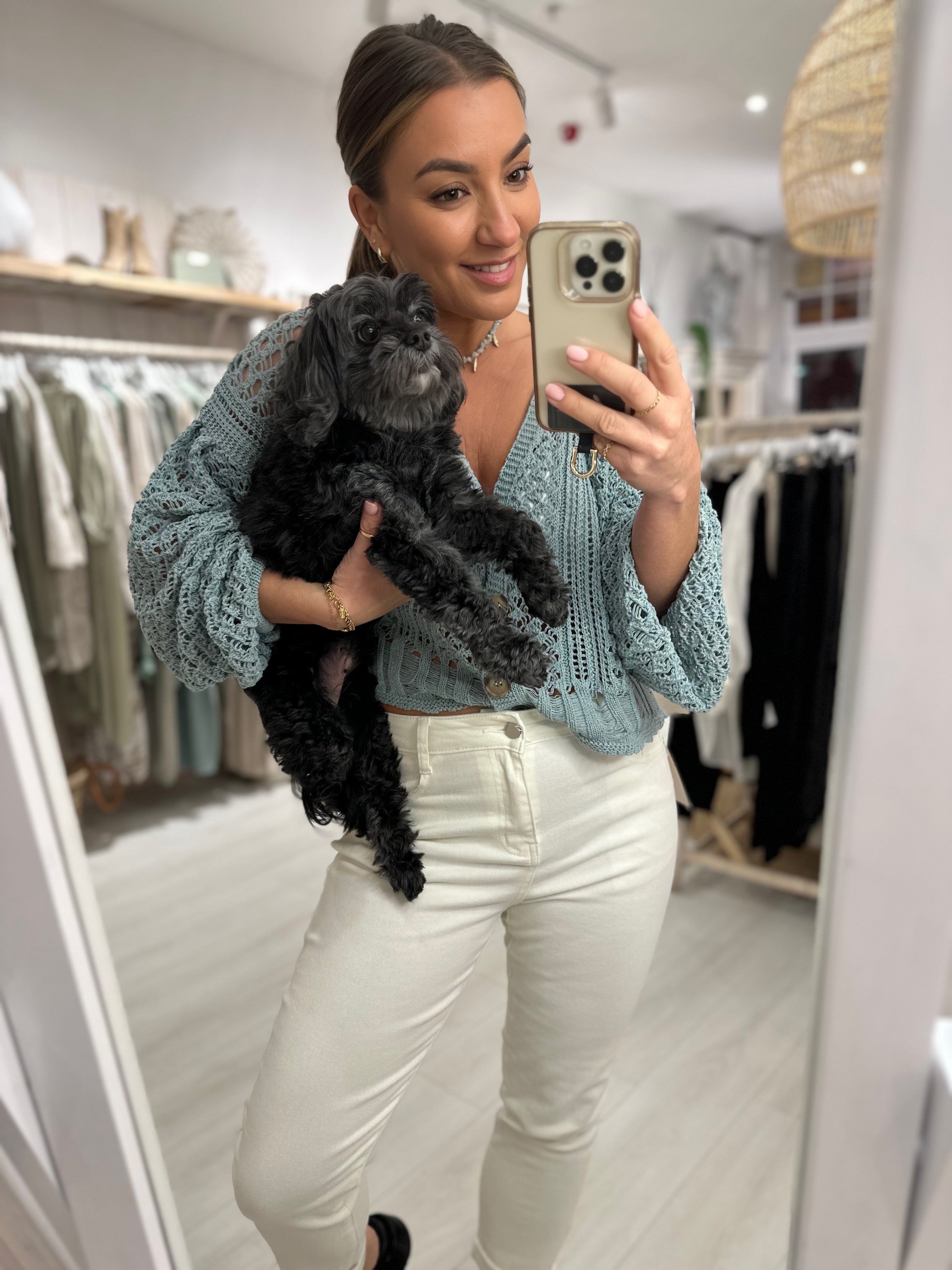 Iris Crochet Cardigan