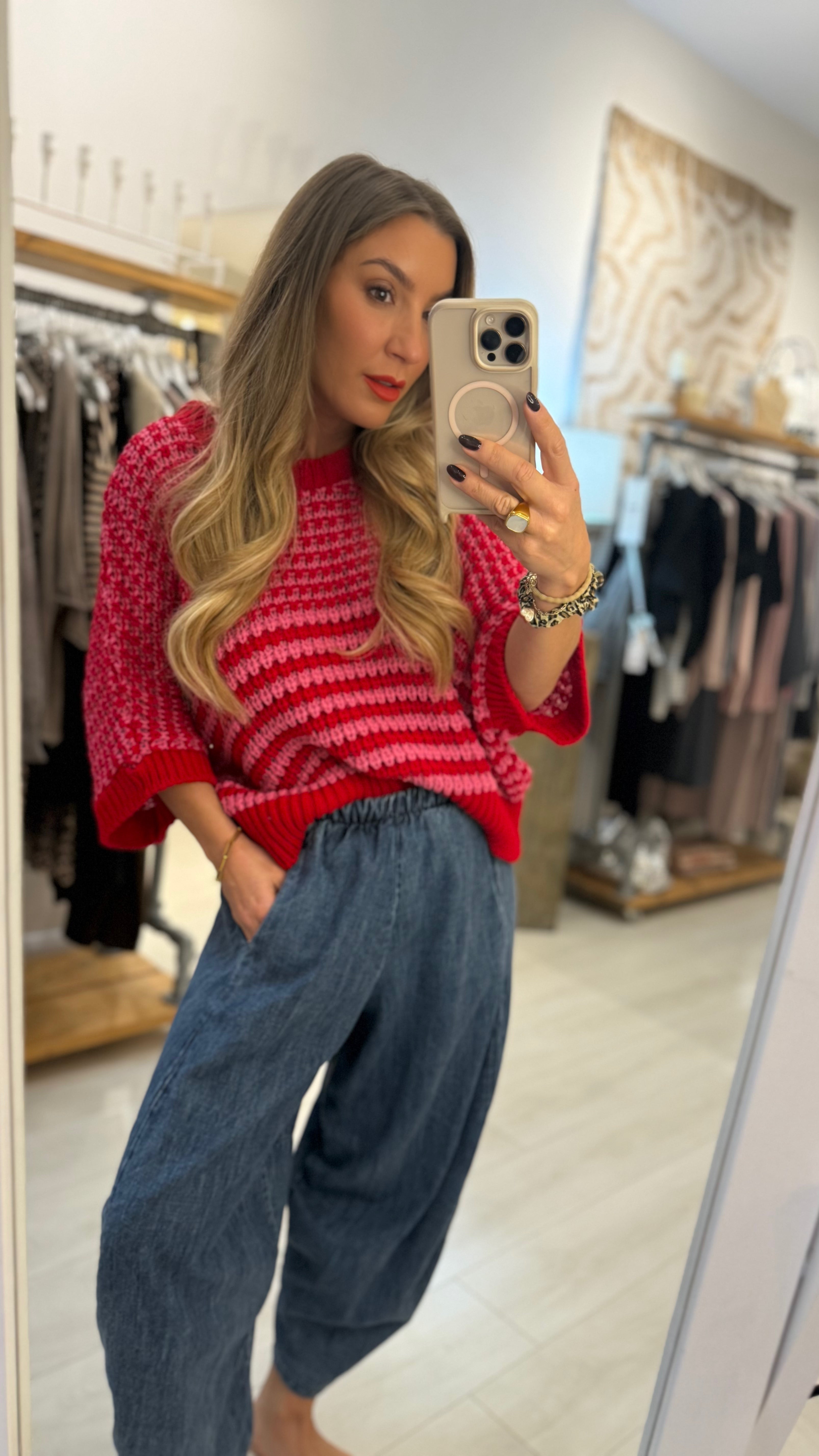 Amy Striped Knit
