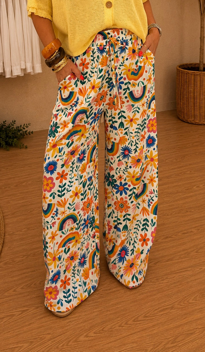 Lily Wide Leg Trousers