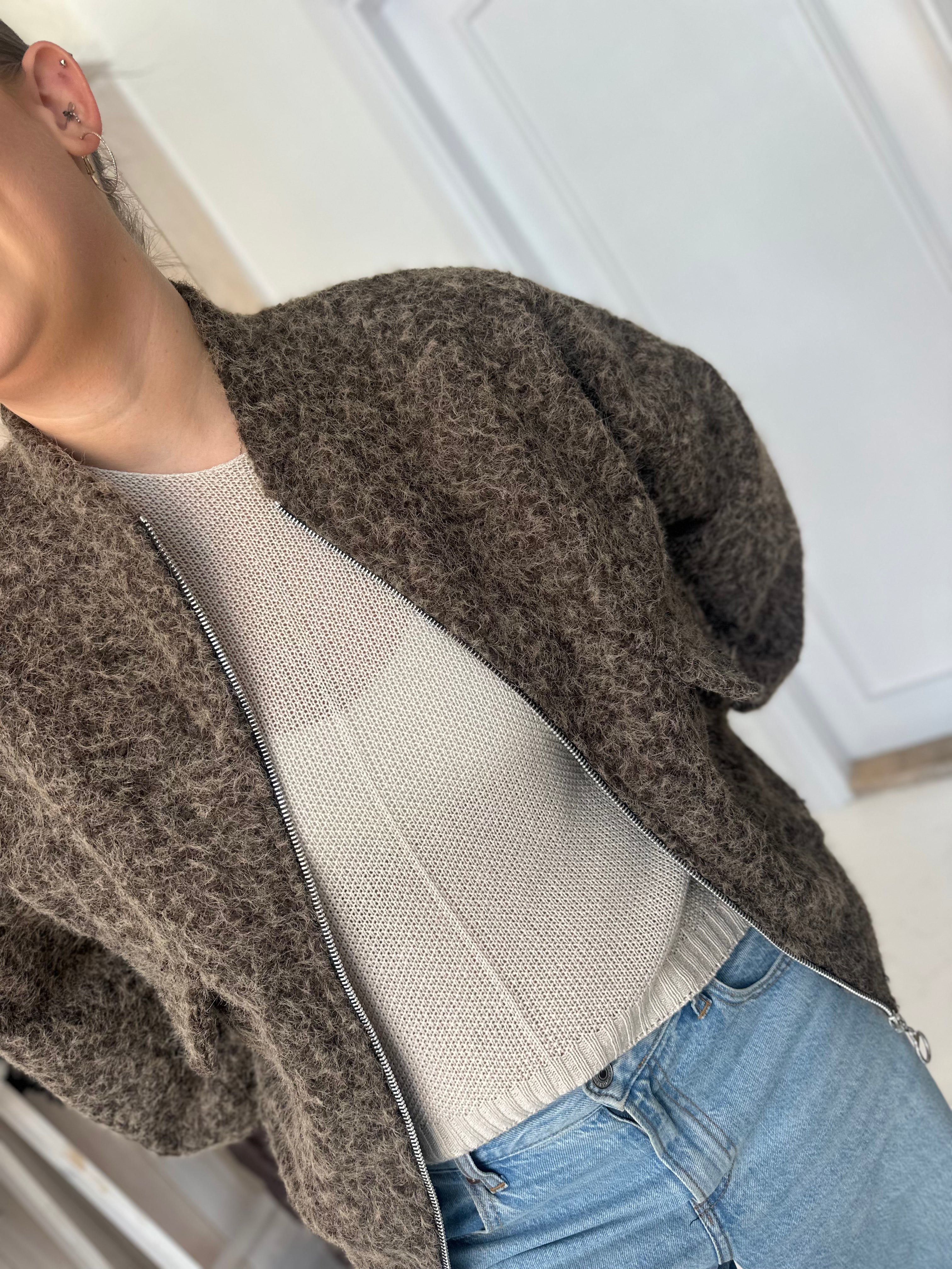 Lorie Fuzzy Jacket