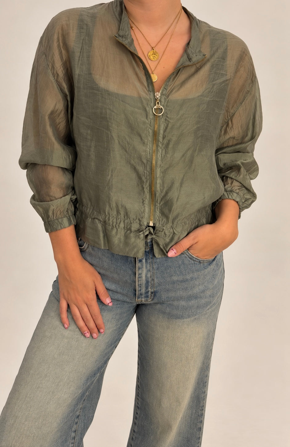 Jamira Zip-up Jacket