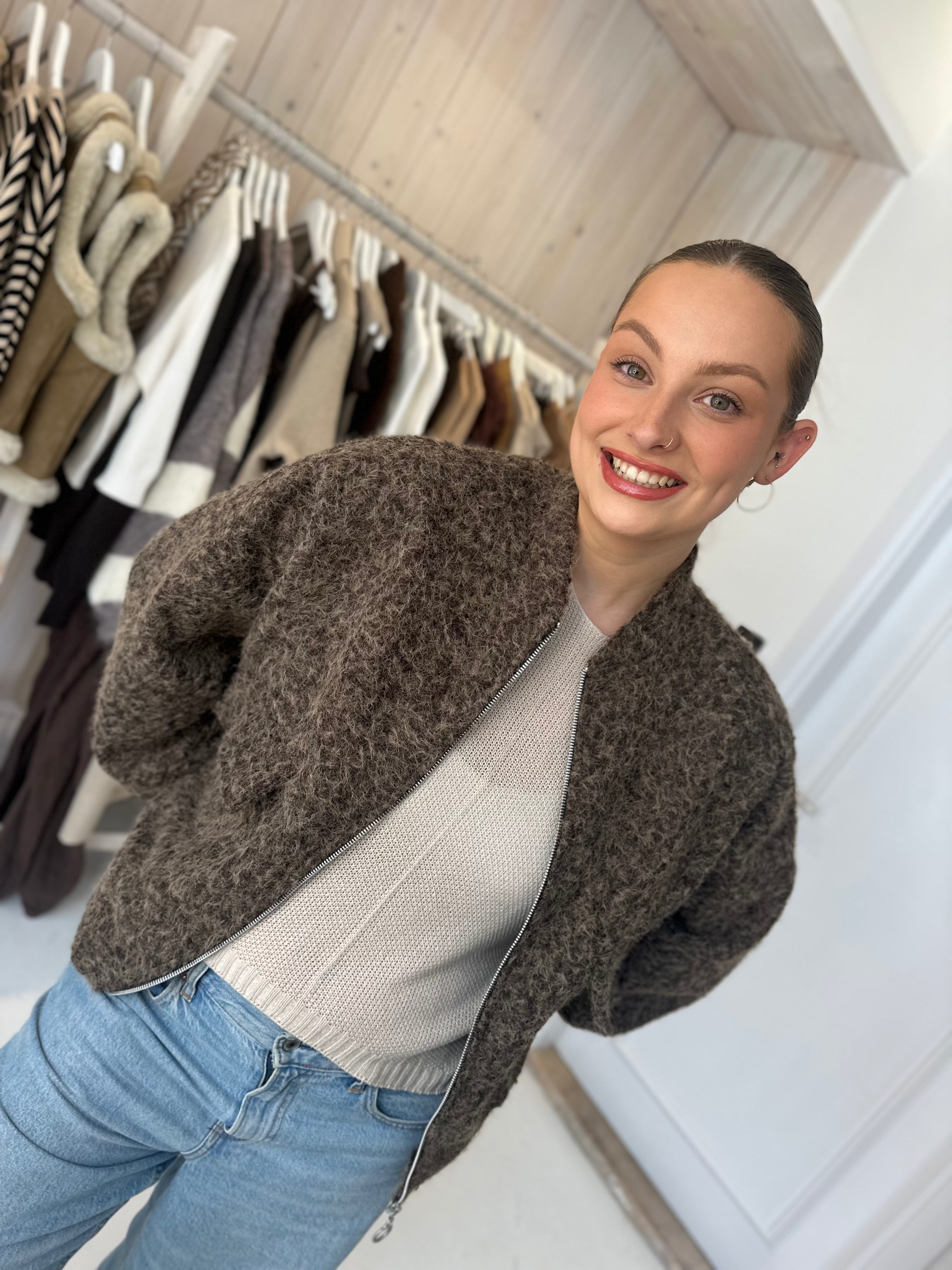 Lorie Fuzzy Jacket