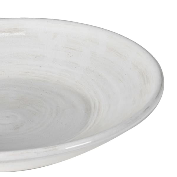 Off White Low Bowl