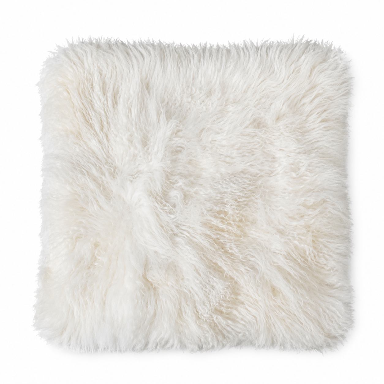 Ivory Lambswool Seat Pad