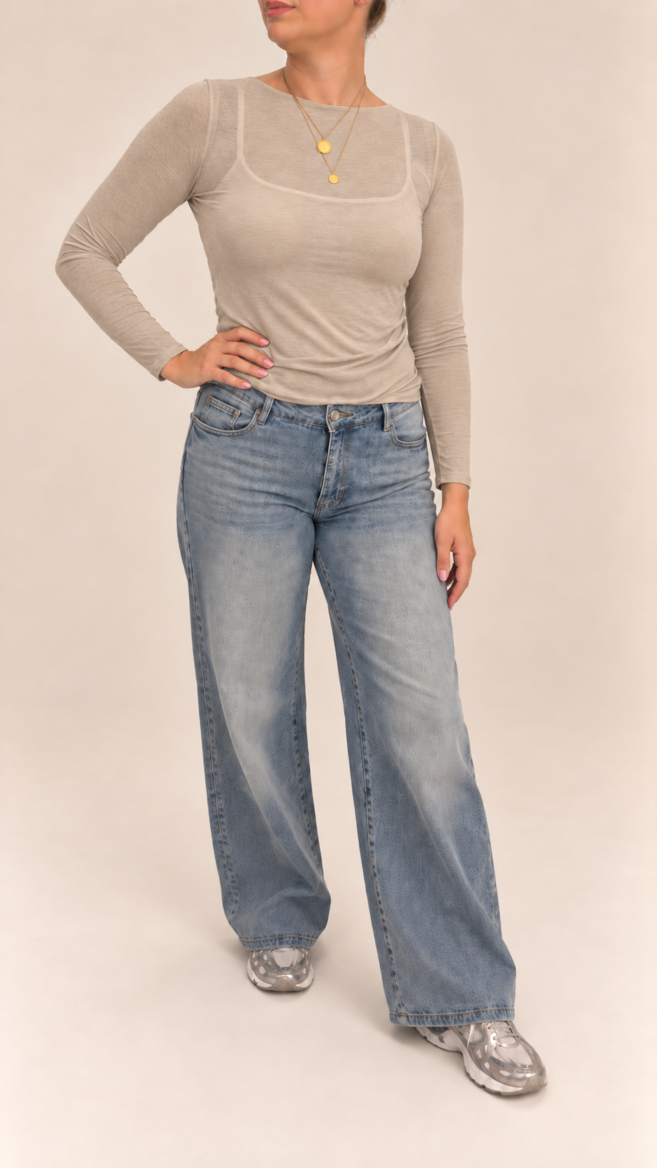 Missie Cashmere Blend Plain Top