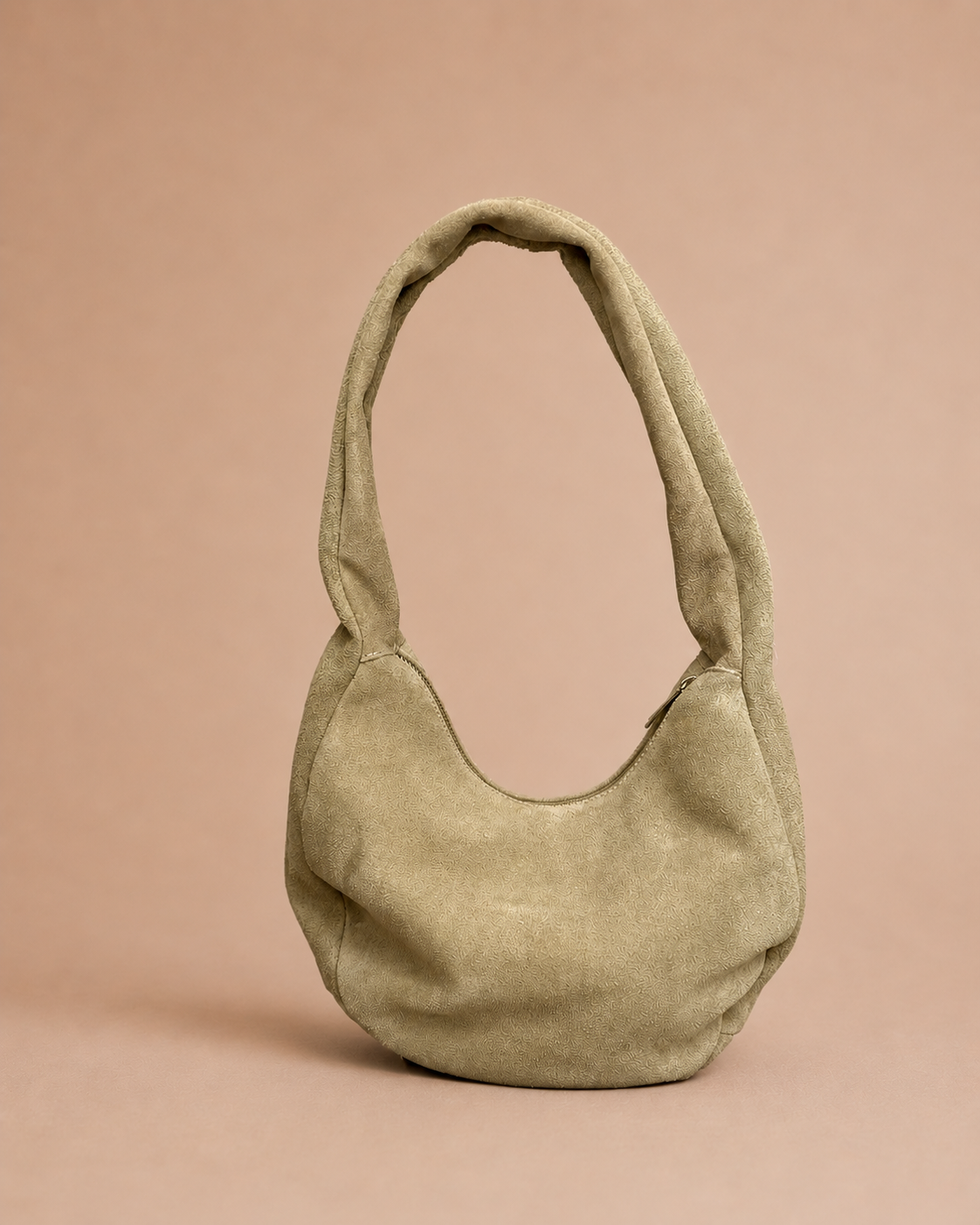 Janina Suede Shoulder Bag