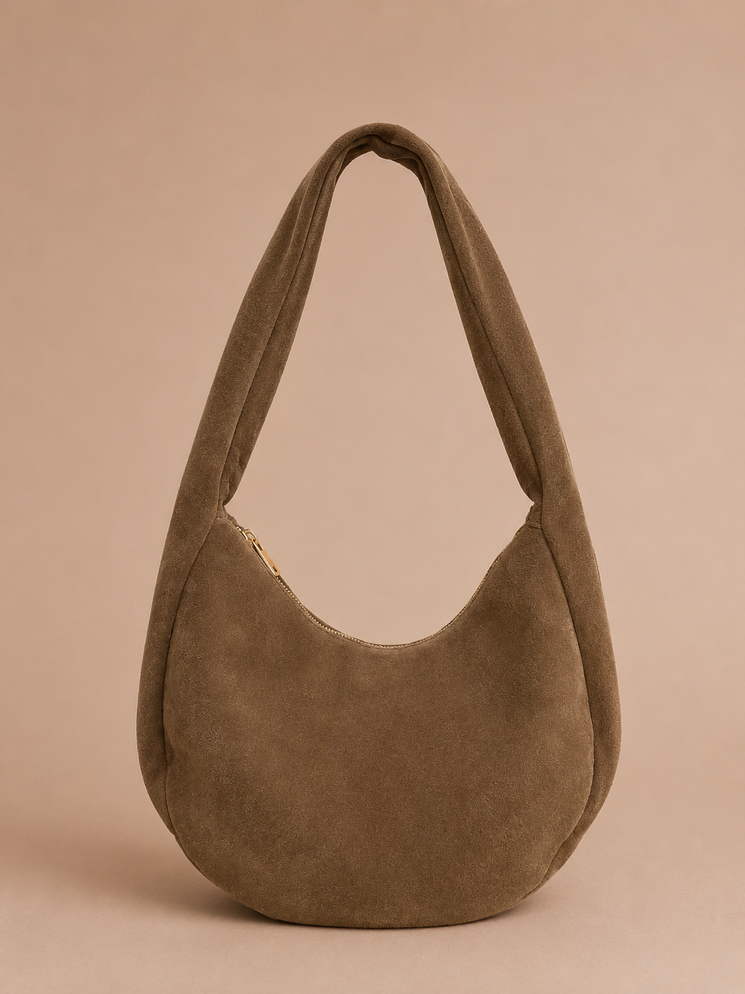 Janina Suede Shoulder Bag