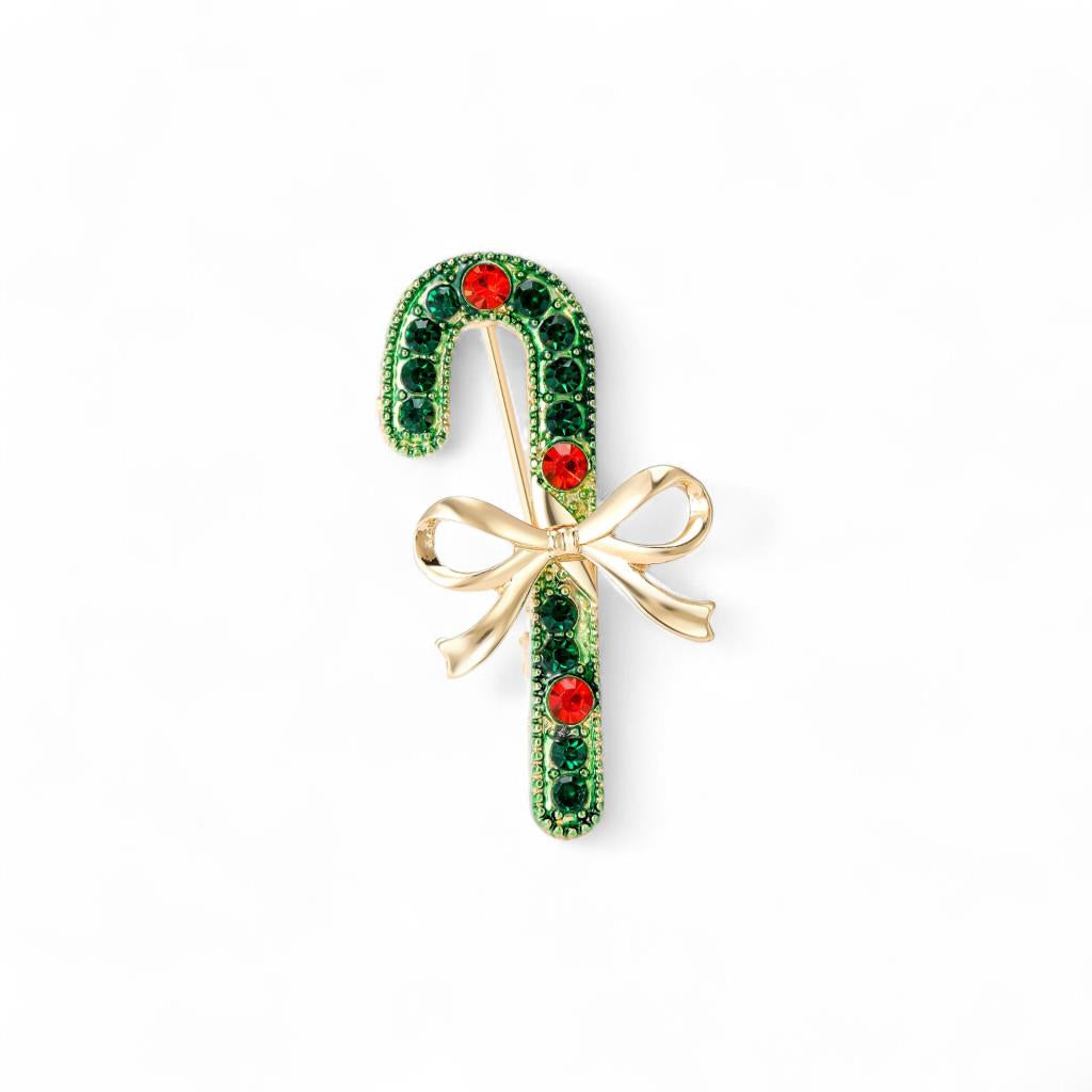 Candy Cane Brooch