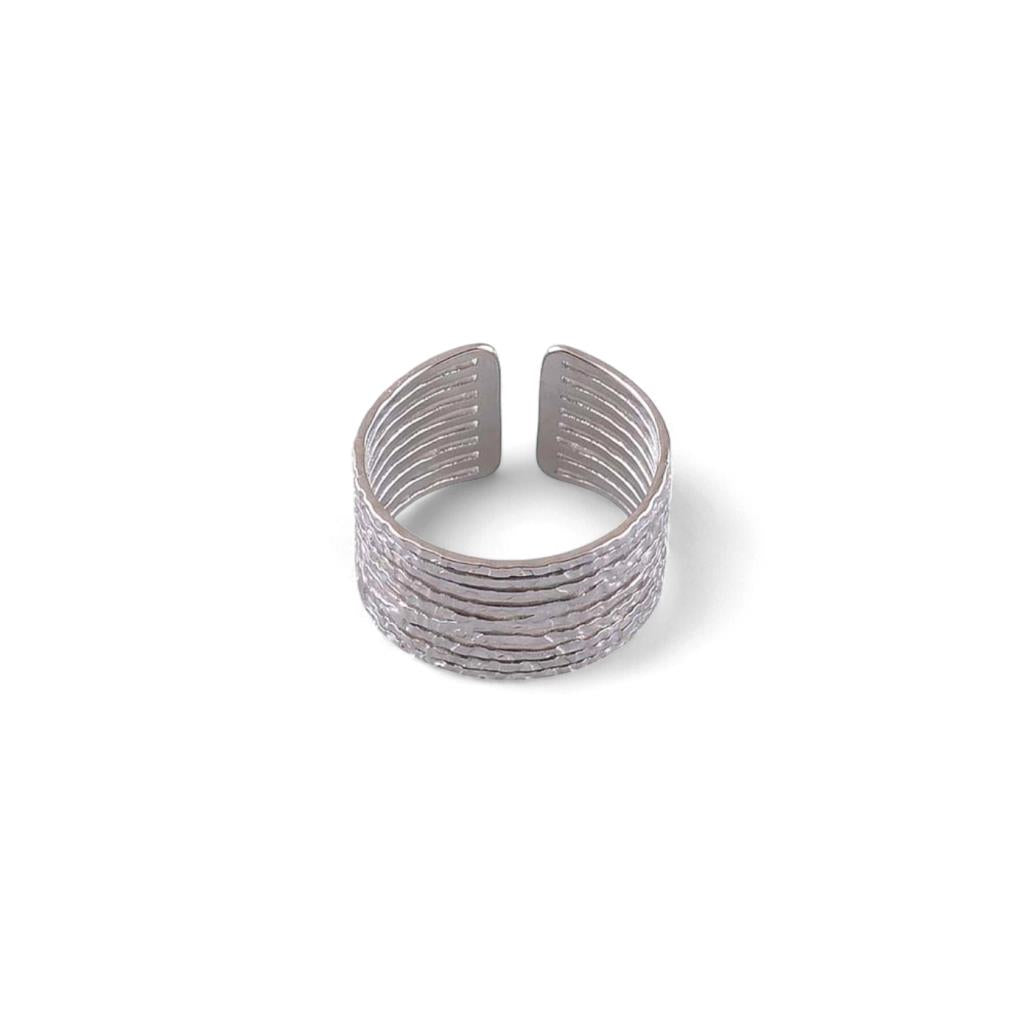 Banded Textured Ring