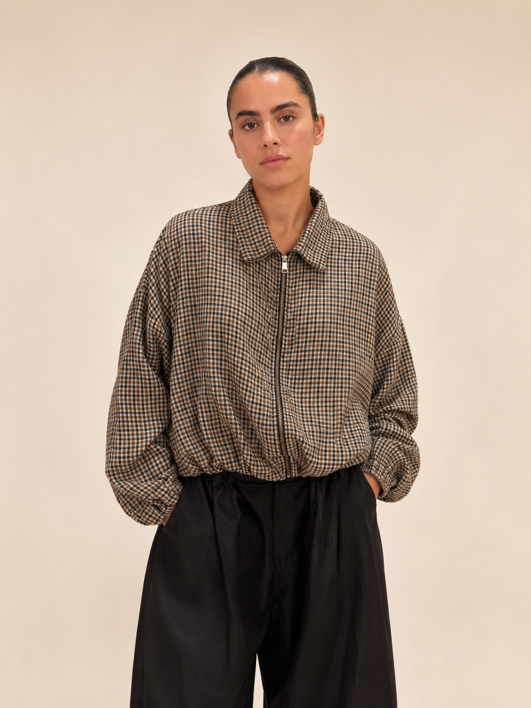 Luca Checkered Jacket