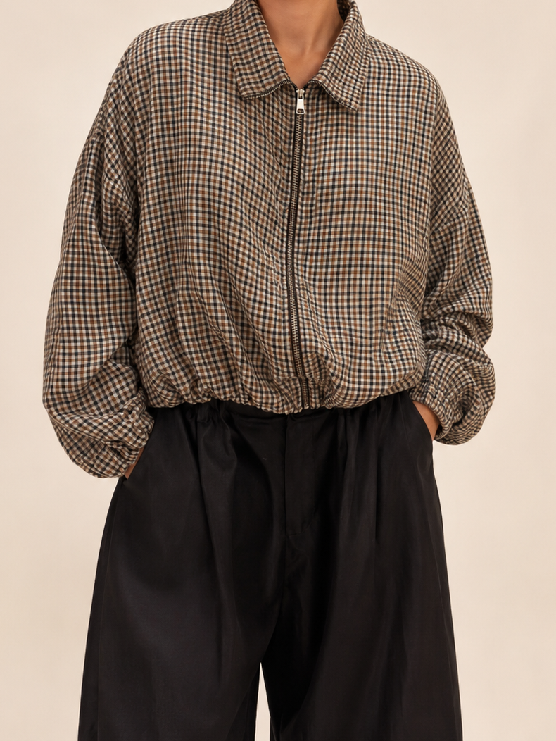 Luca Checkered Jacket