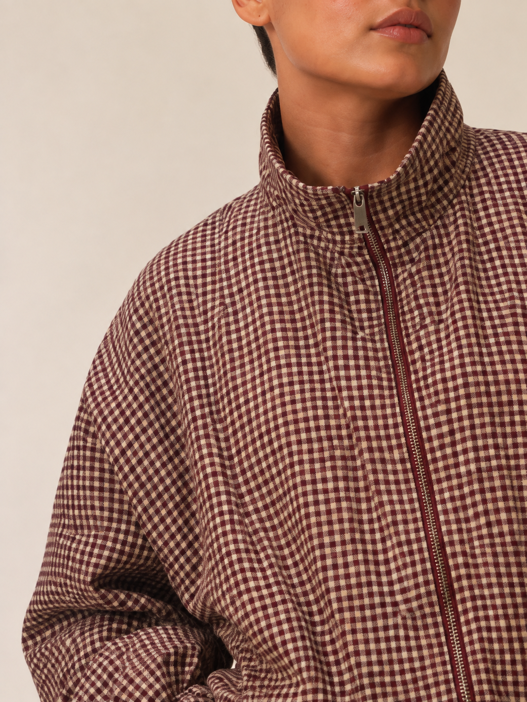 Luca Checkered Jacket