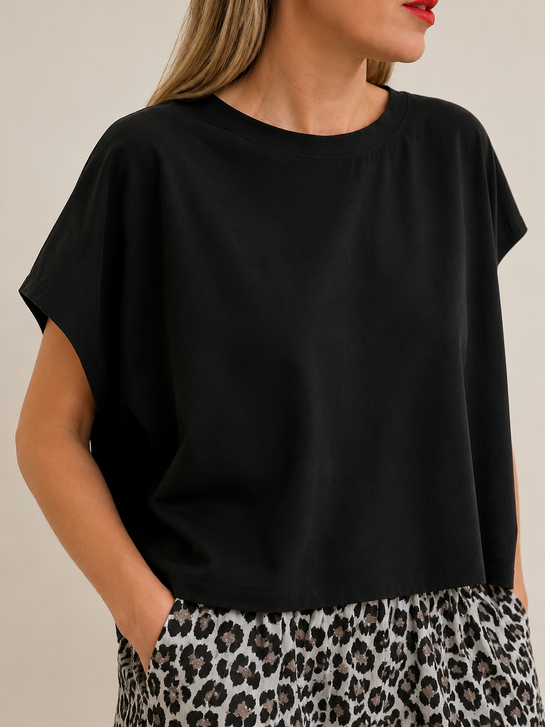 Callie Relaxed Staple Tee
