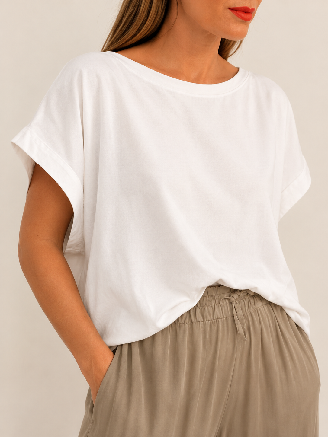 Callie Relaxed Staple Tee