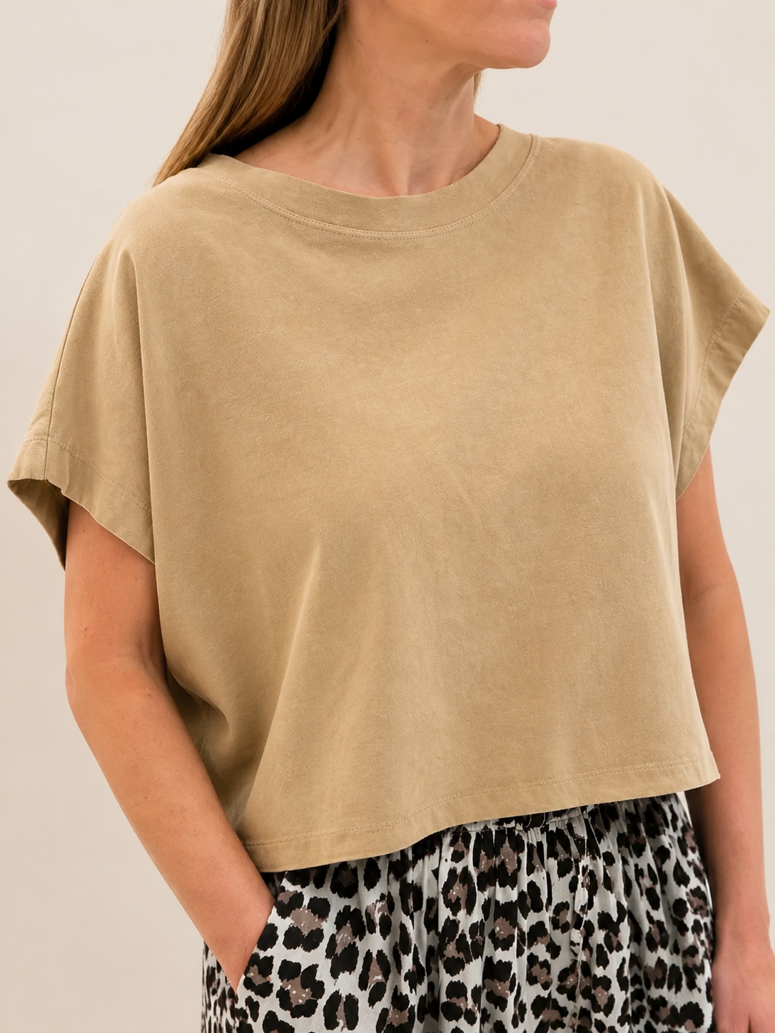 Callie Relaxed Staple Tee