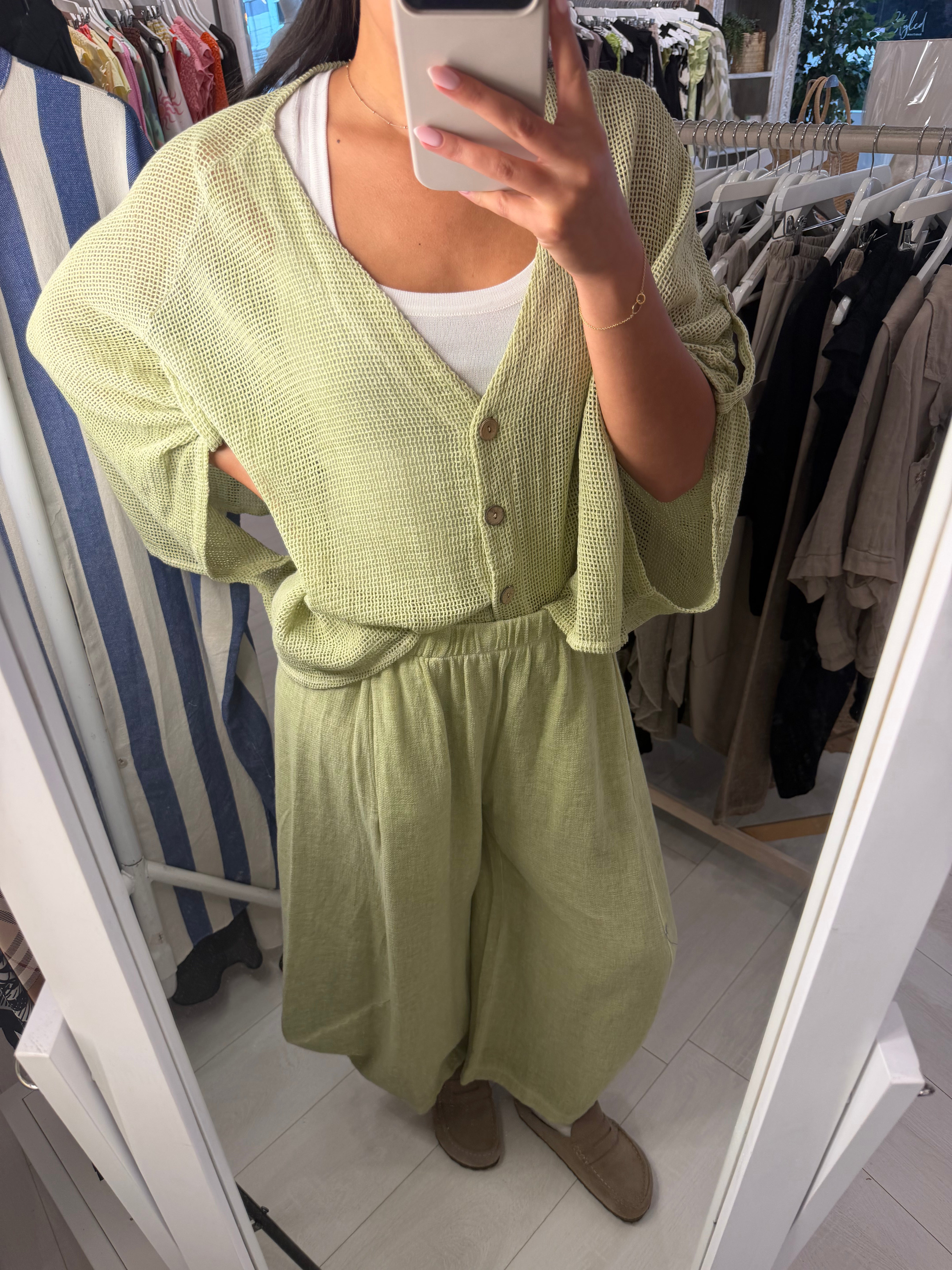 Fallon Loose Knit Cardigan
