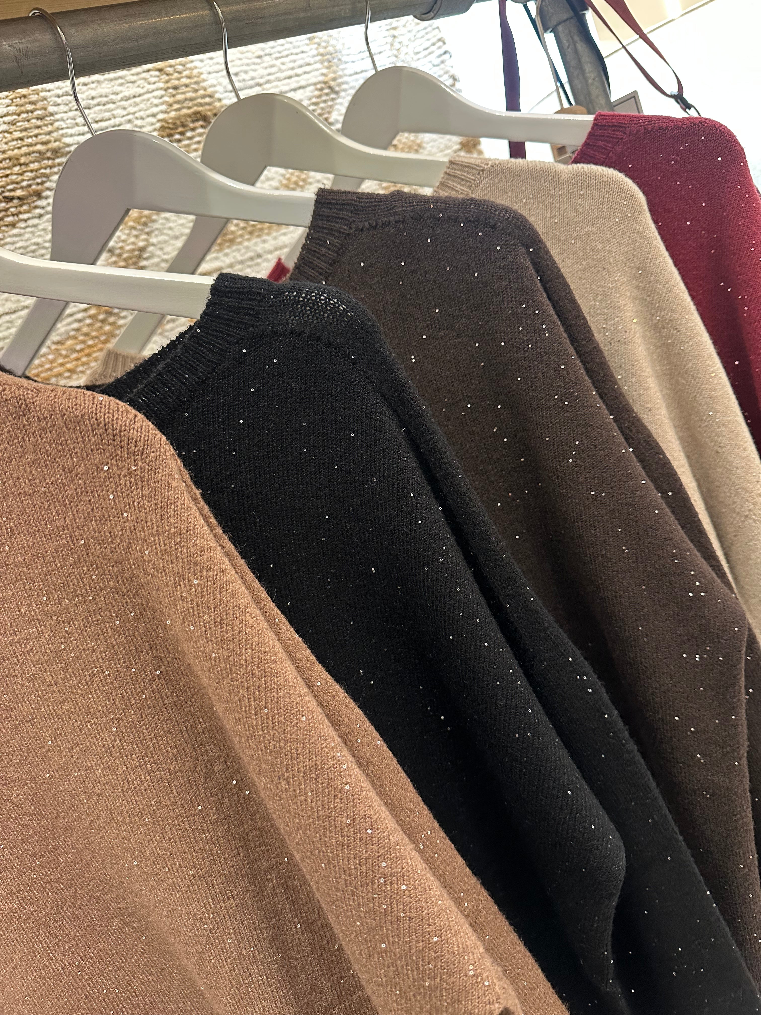 Luxe Scarlett Sequin Knit