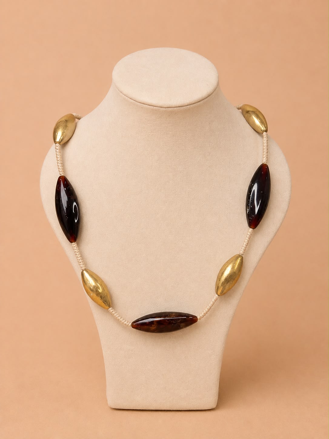 Isabelle Oval Bead Necklace