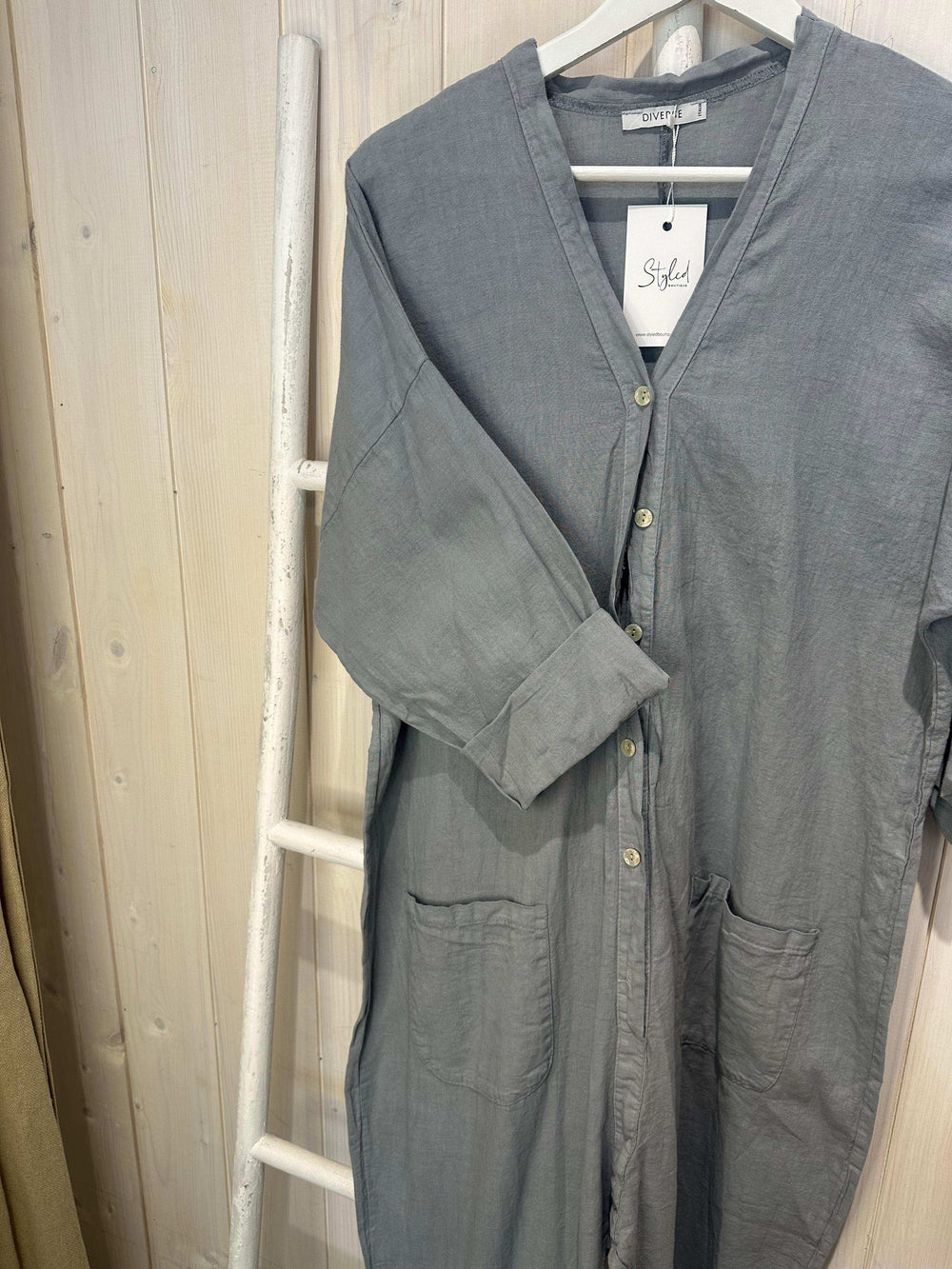 Soraya Linen Boiler Suit