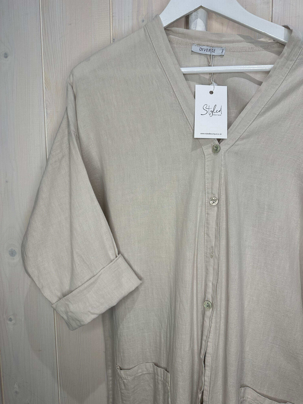 Soraya Linen Boiler Suit