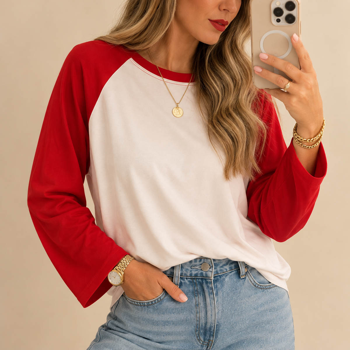 Colour Block Tee