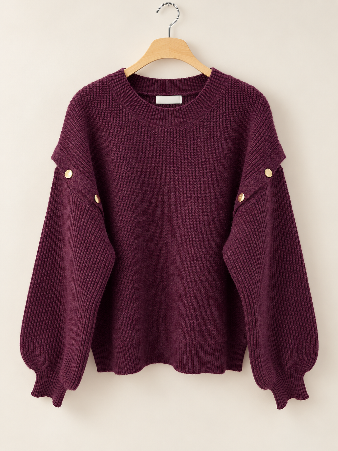Gold Button Jumper