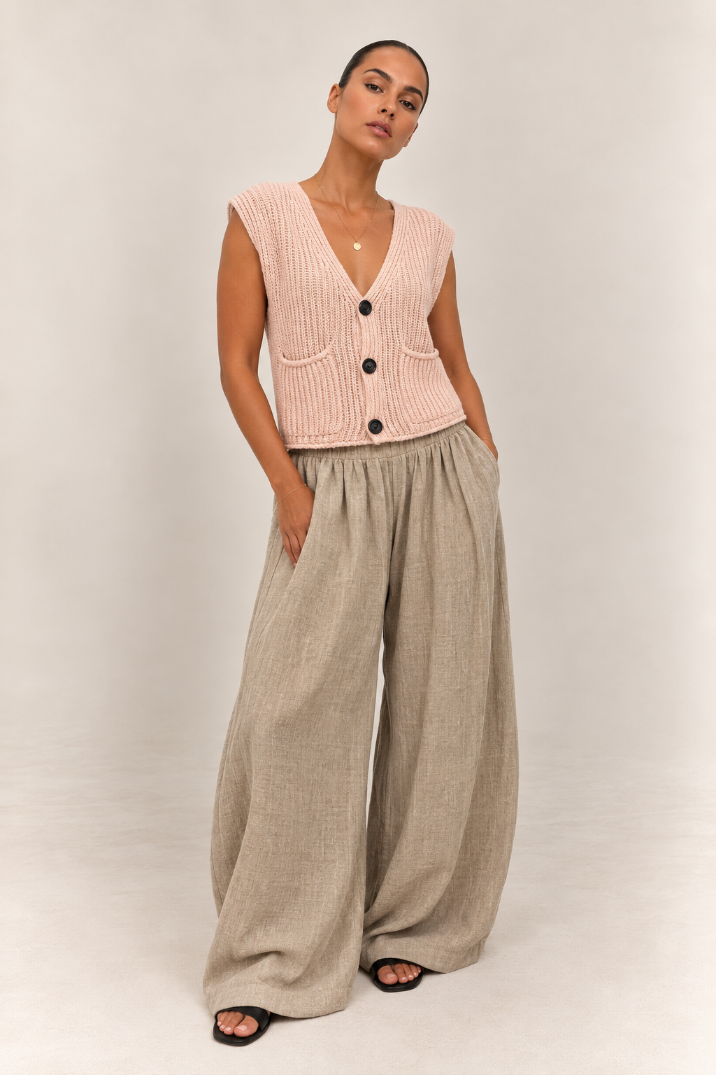 Liora Woven Waistcoat
