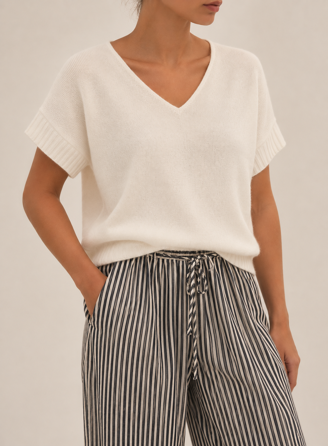 Polly V-Neck Knit
