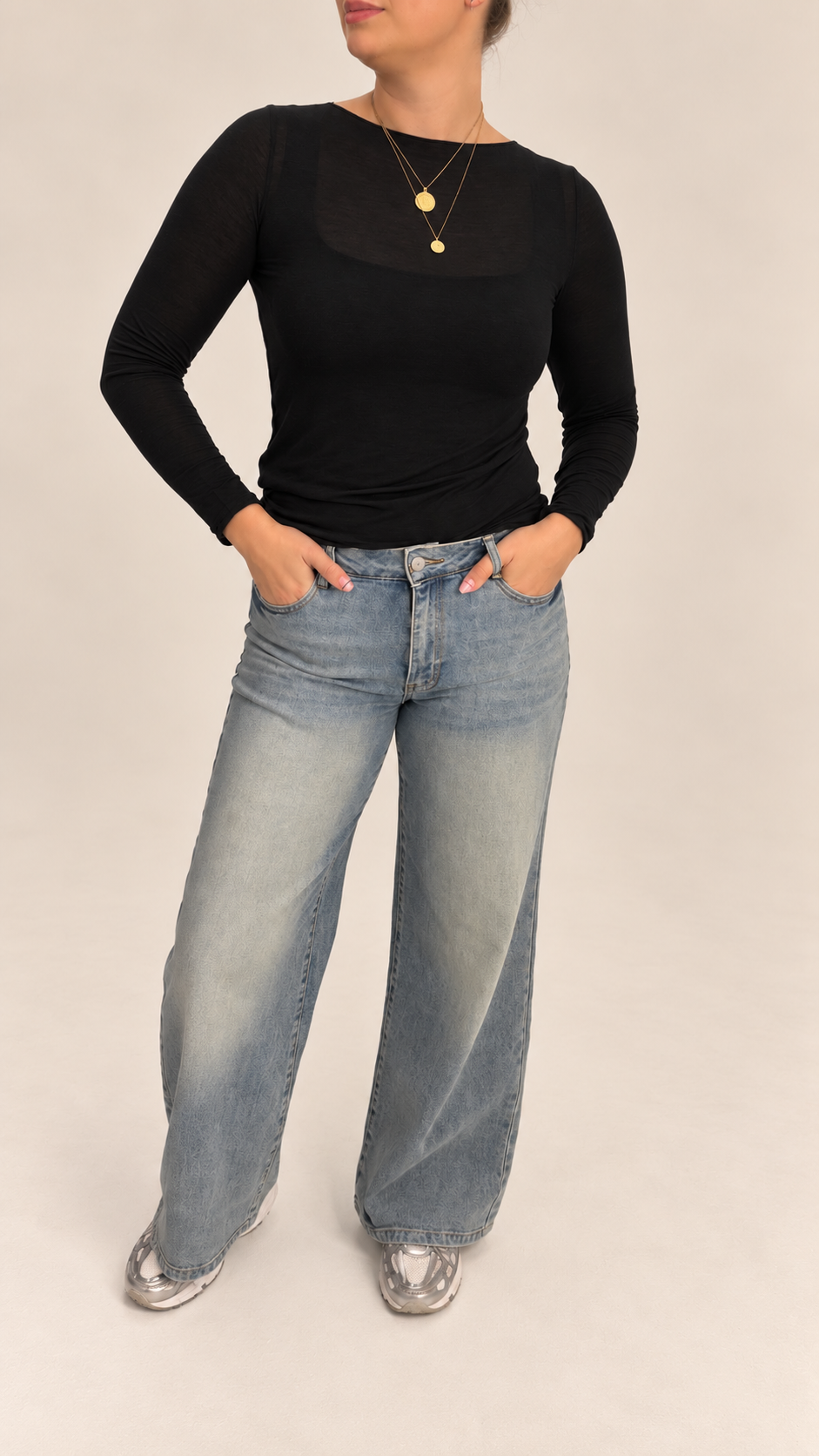 Missie Cashmere Blend Plain Top