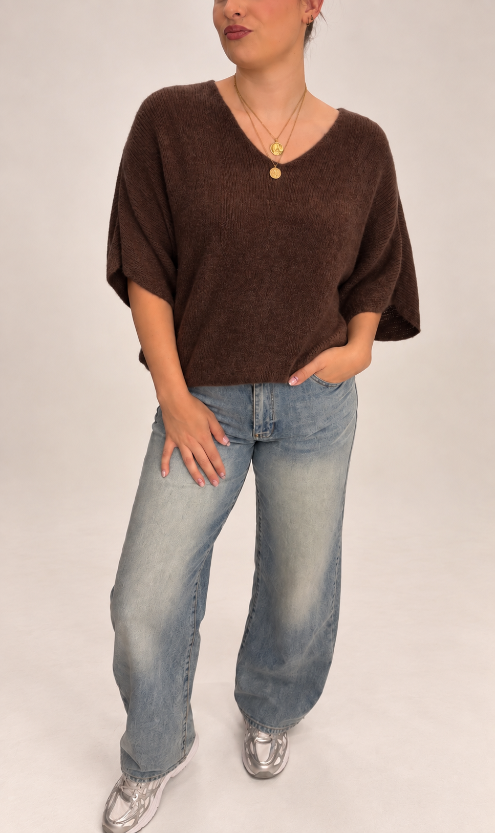 Annie Alpaca Batwing Knit