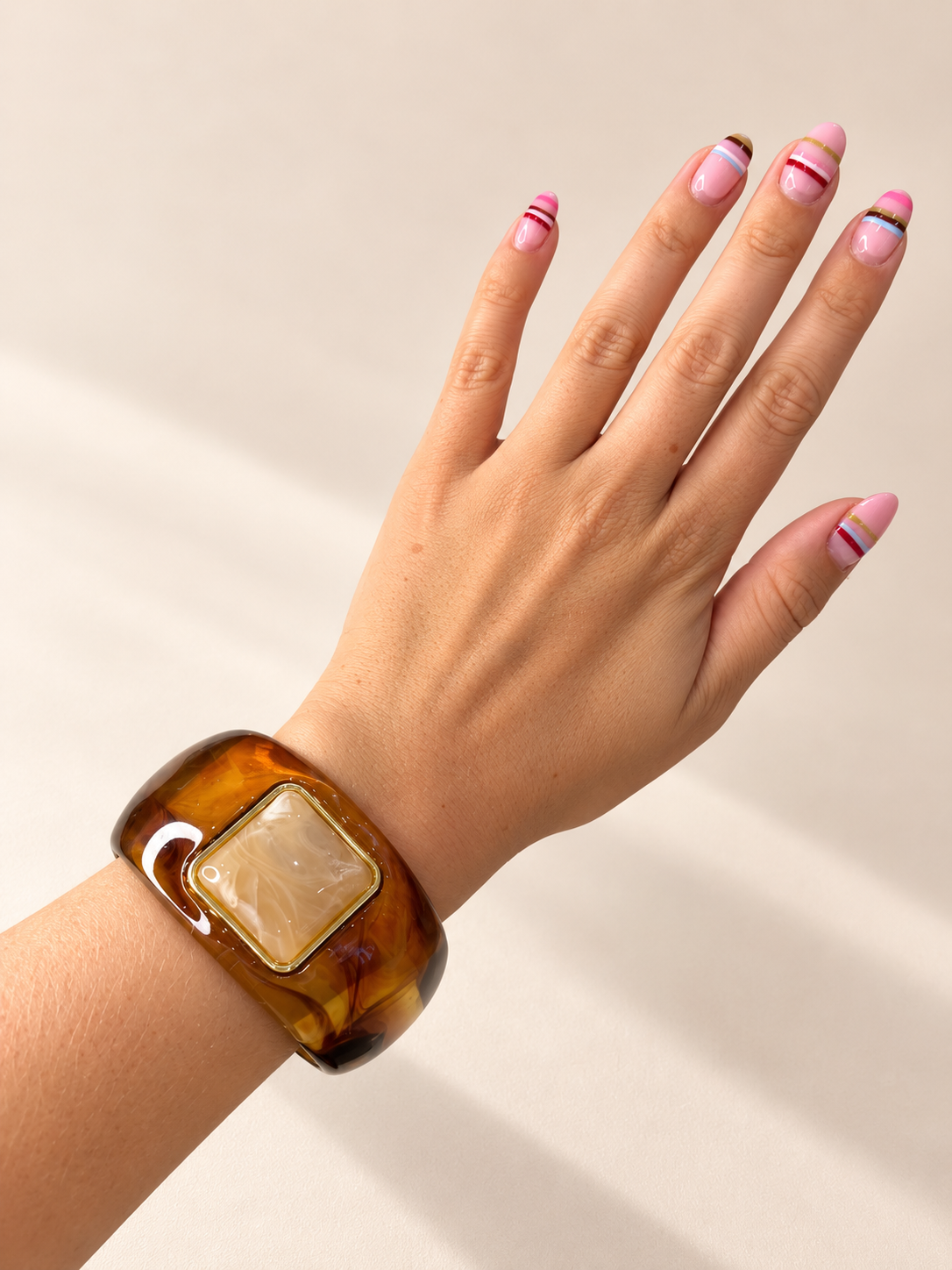 Pendant Resin Bangle
