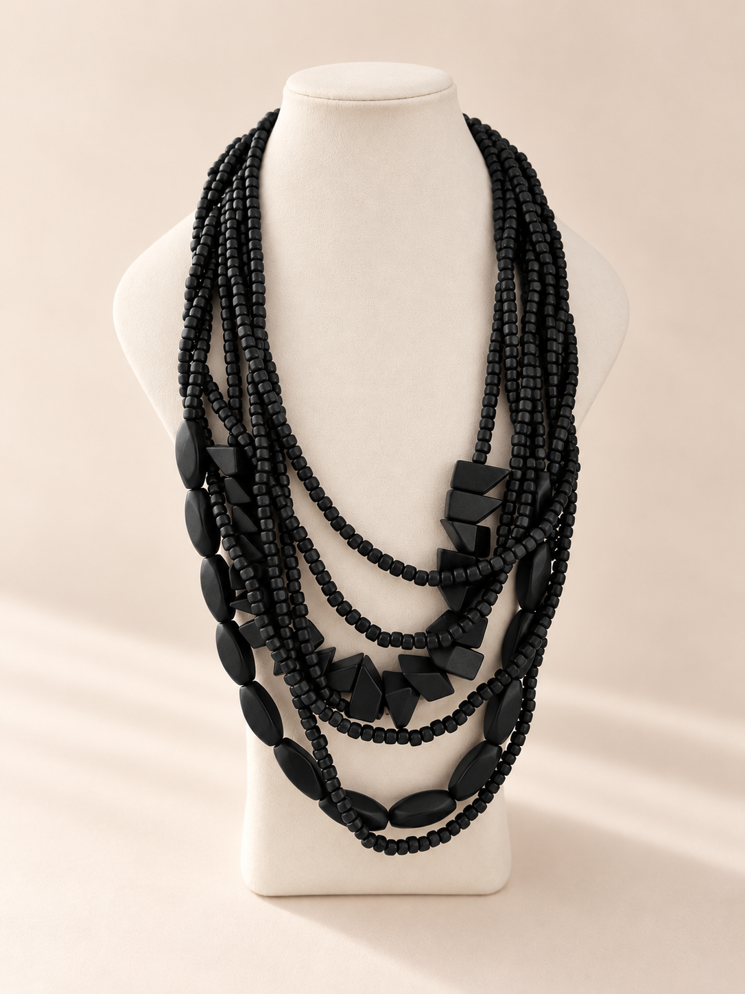 Geo Beaded Necklace