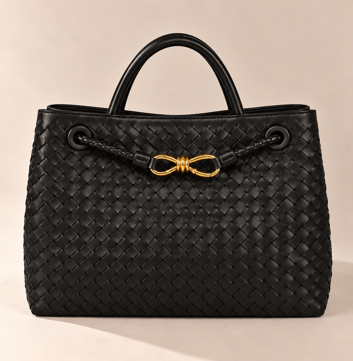 Boti Beau Woven Faux Leather Bag