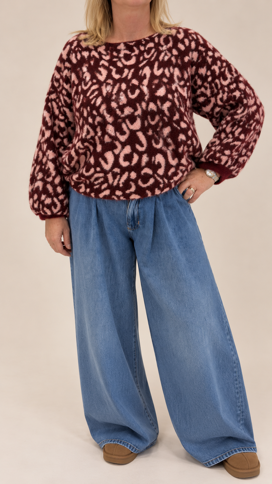 Emily Leopard Knit