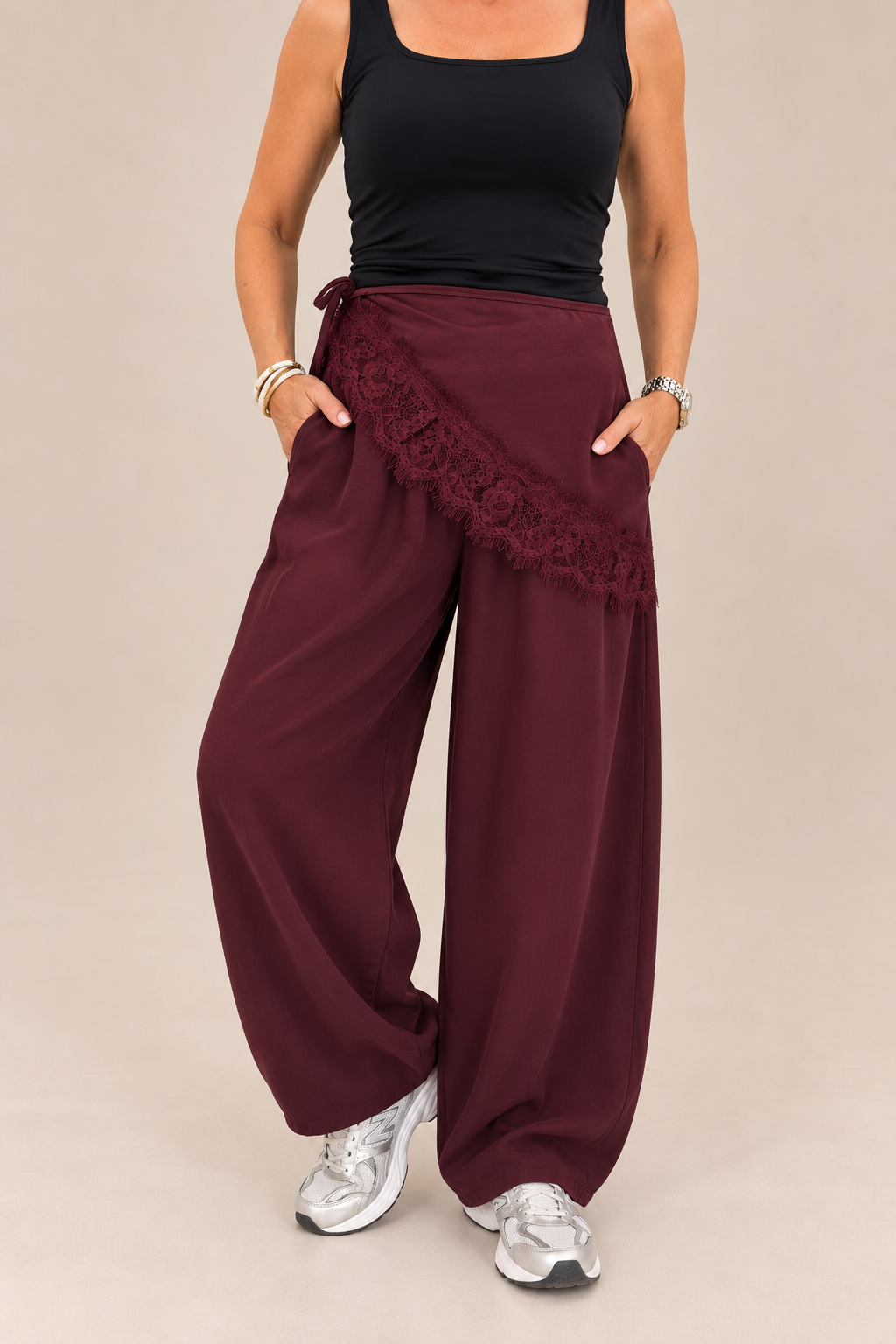 Willow Wrap Balloon Trousers
