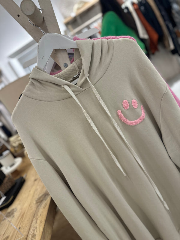 Smiley Logo Graphic Hoodie