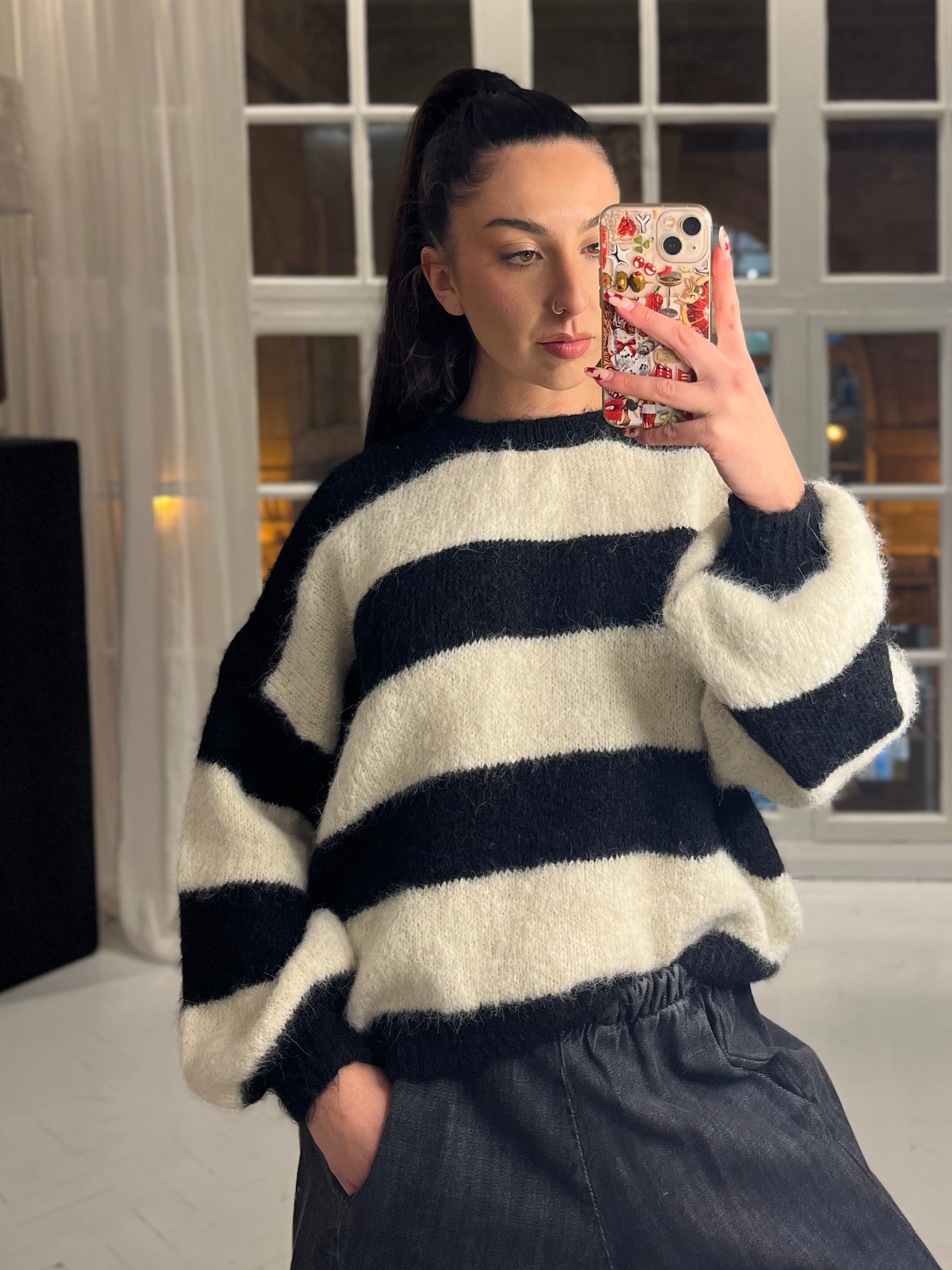 Atlanta Chunky Stripe Knit