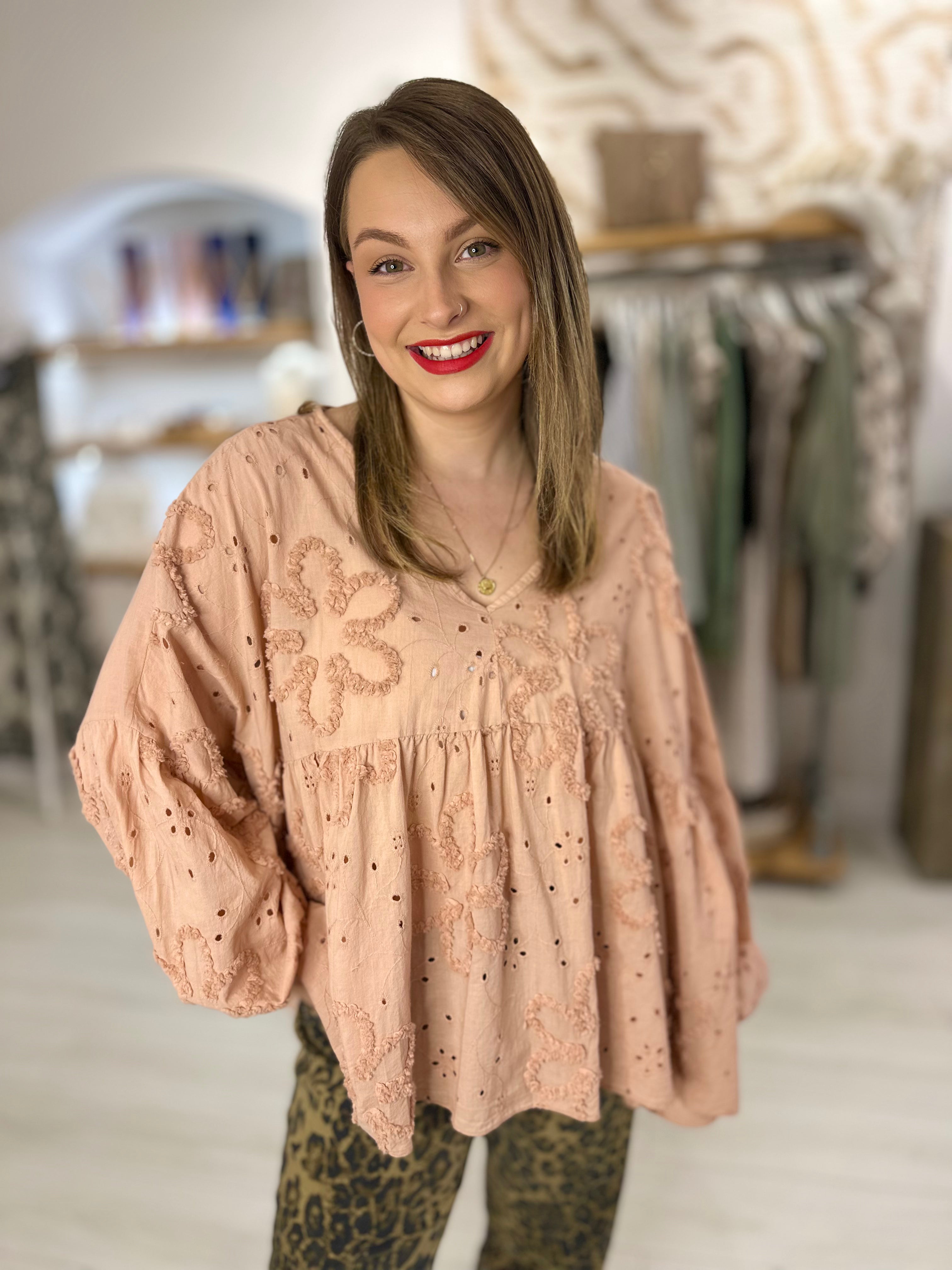 Daisy Smock Top