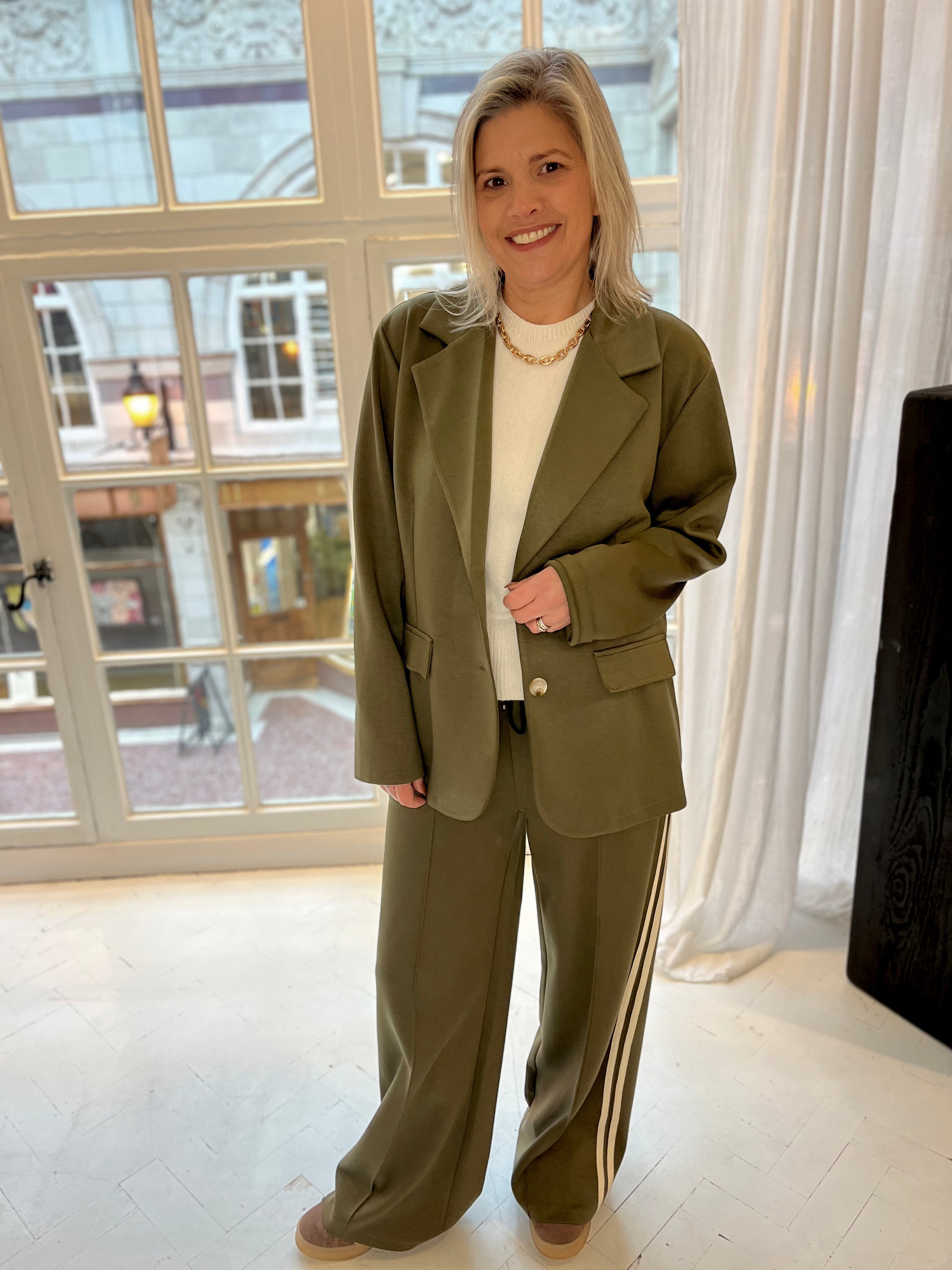 Josie Trouser + Blazer Set