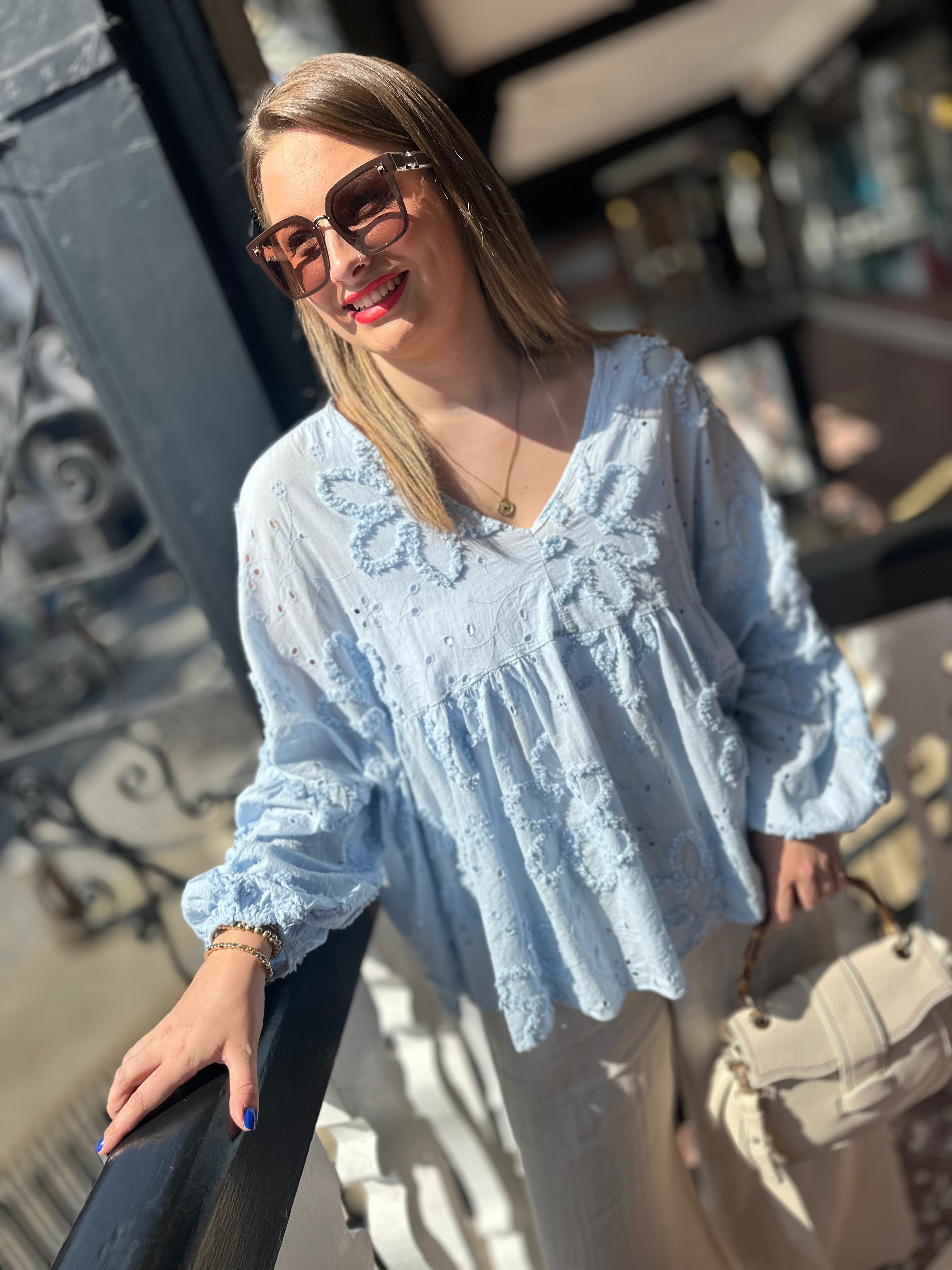Daisy Smock Top