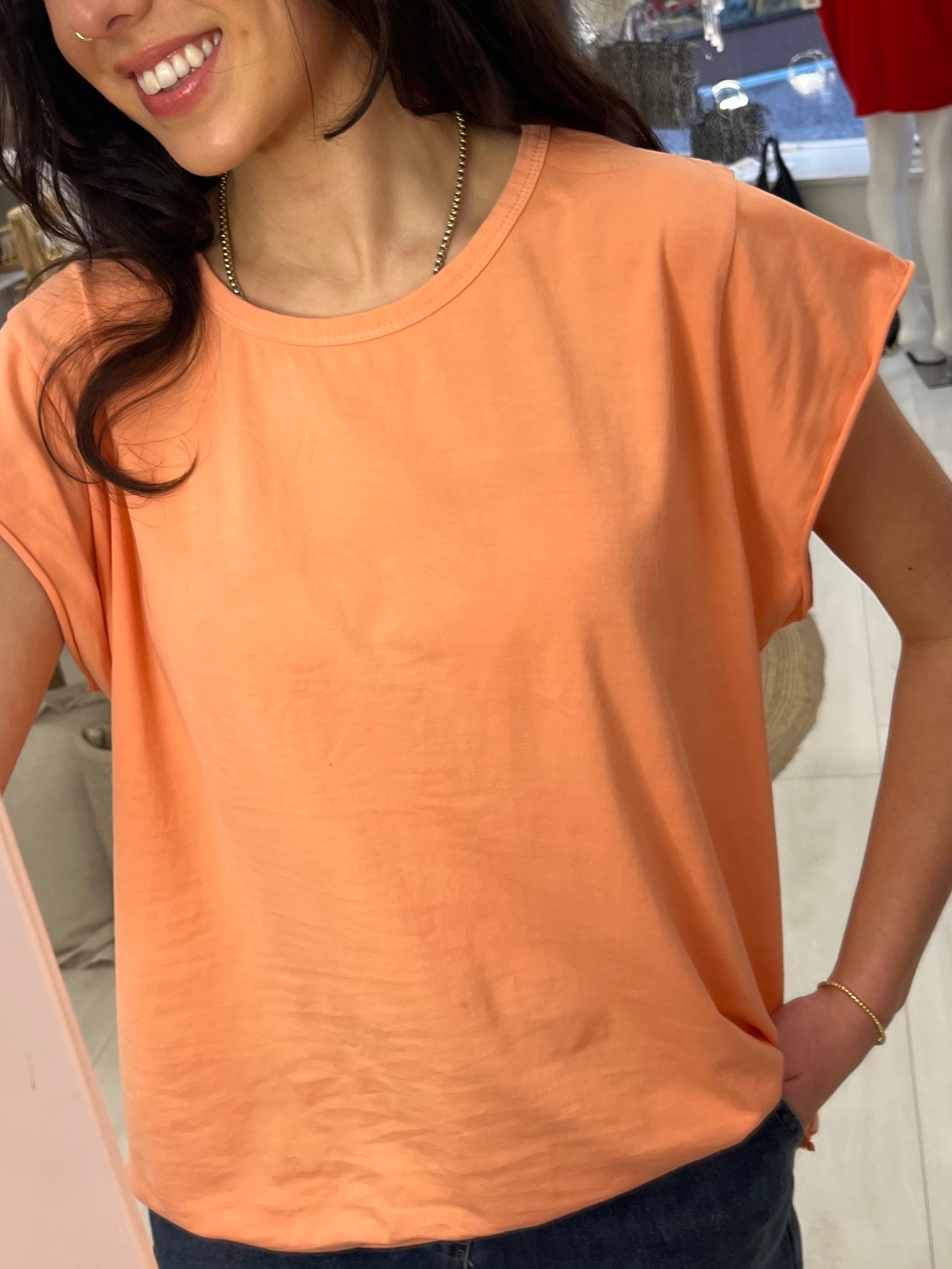 Cut Sleeve Tee