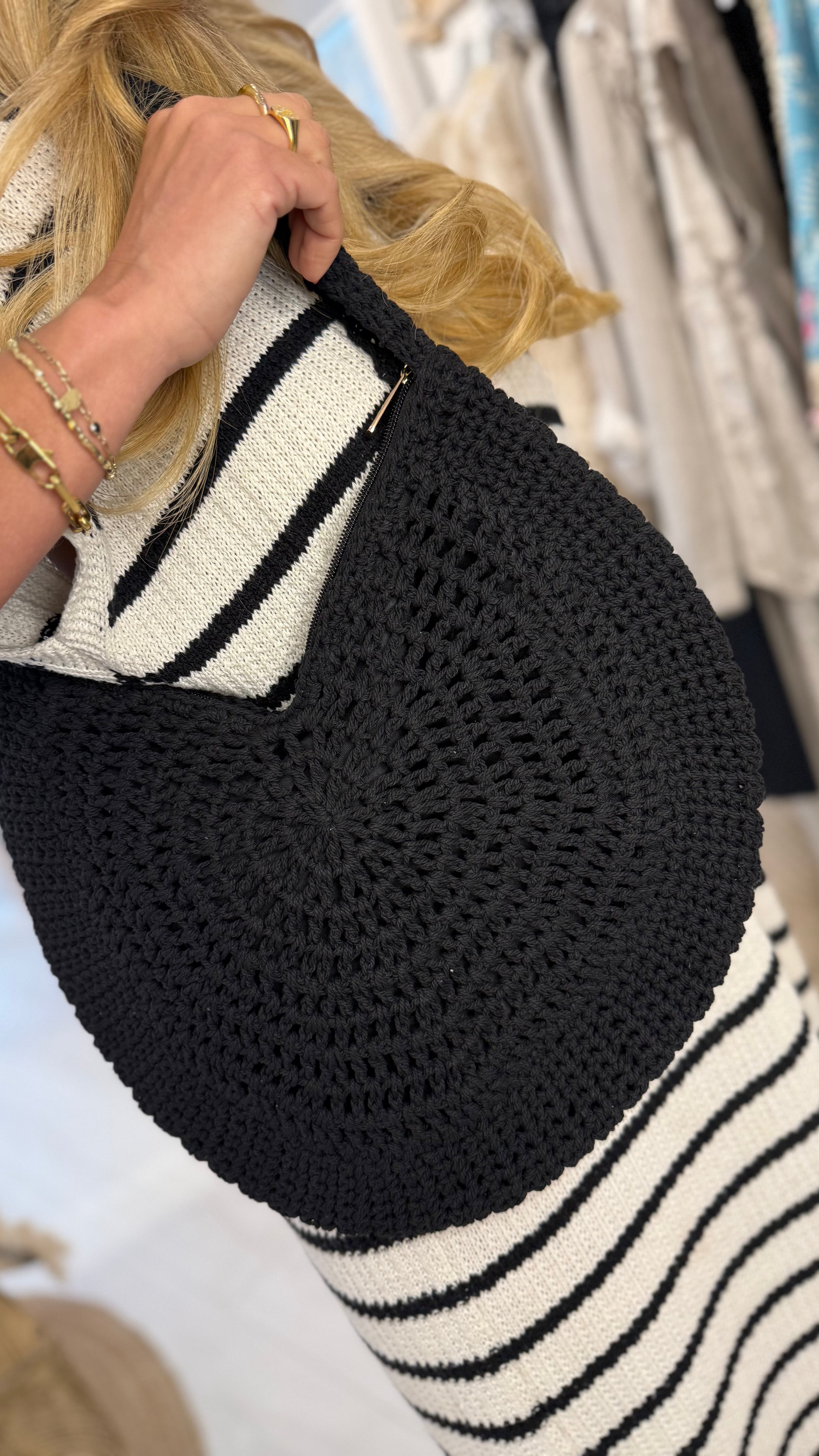 Shell Crochet Bag