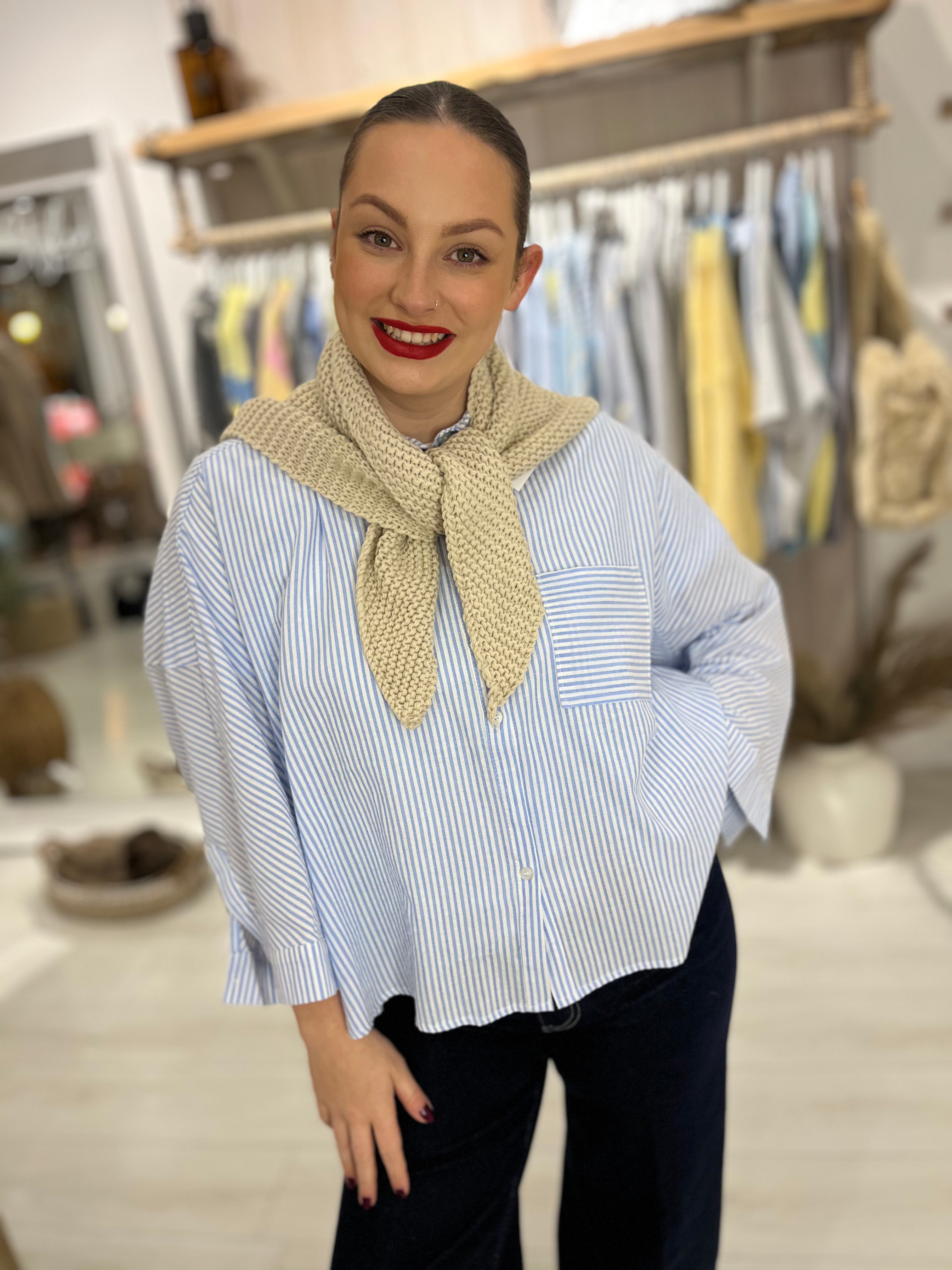 Crochet Knitted Neckerchief