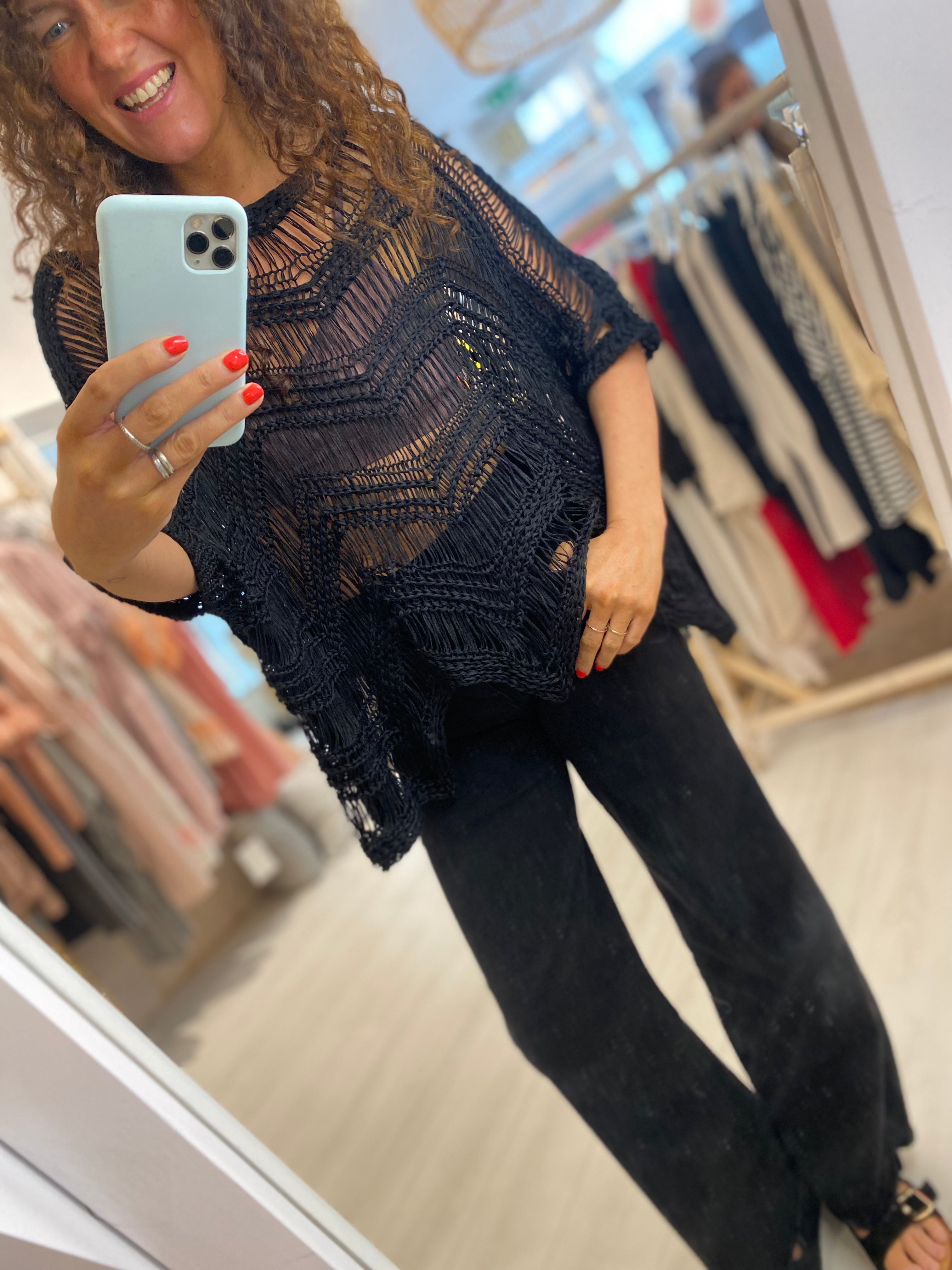Crochet Zig Zag Top