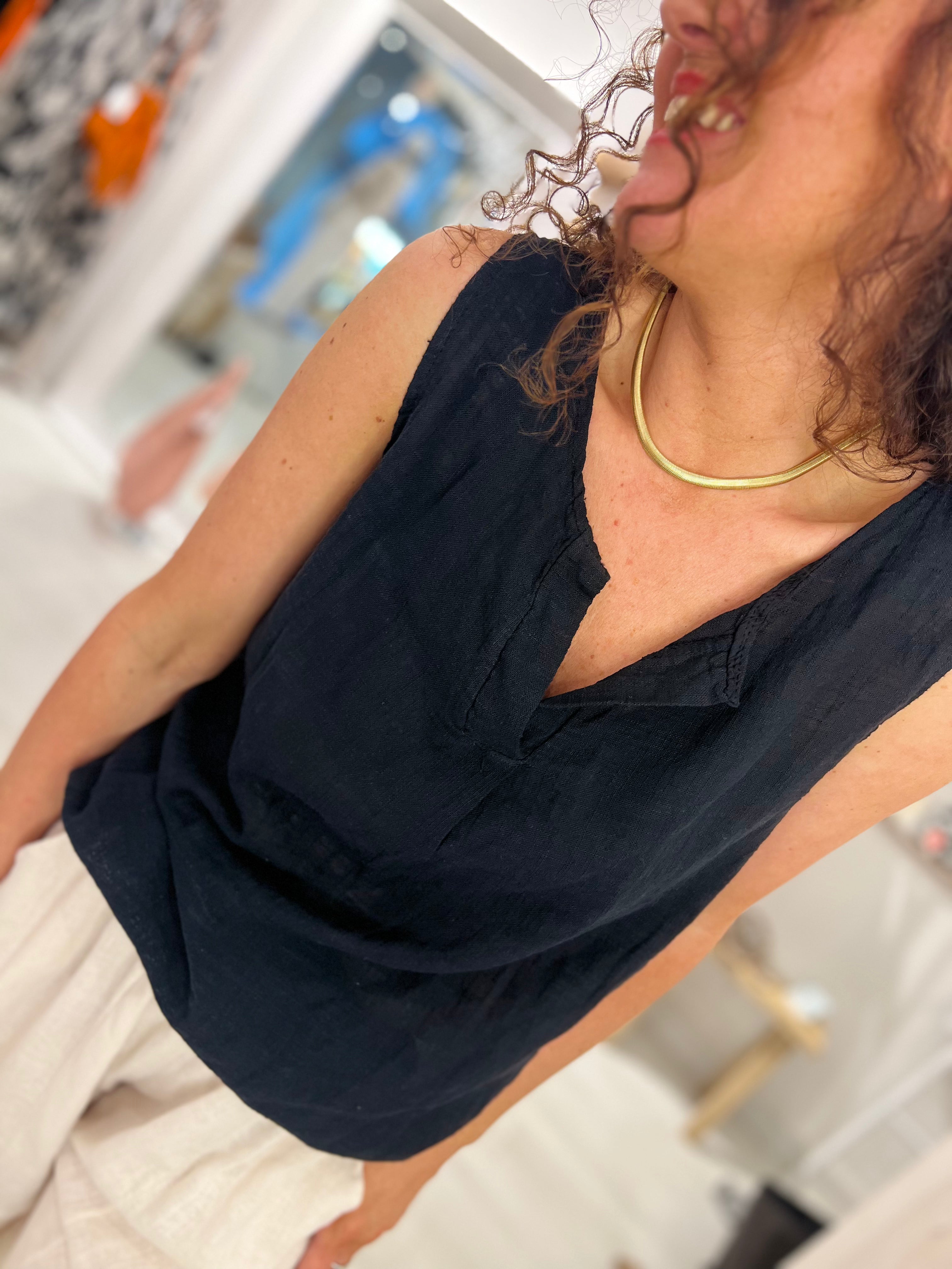 Amara Sleeveless Top