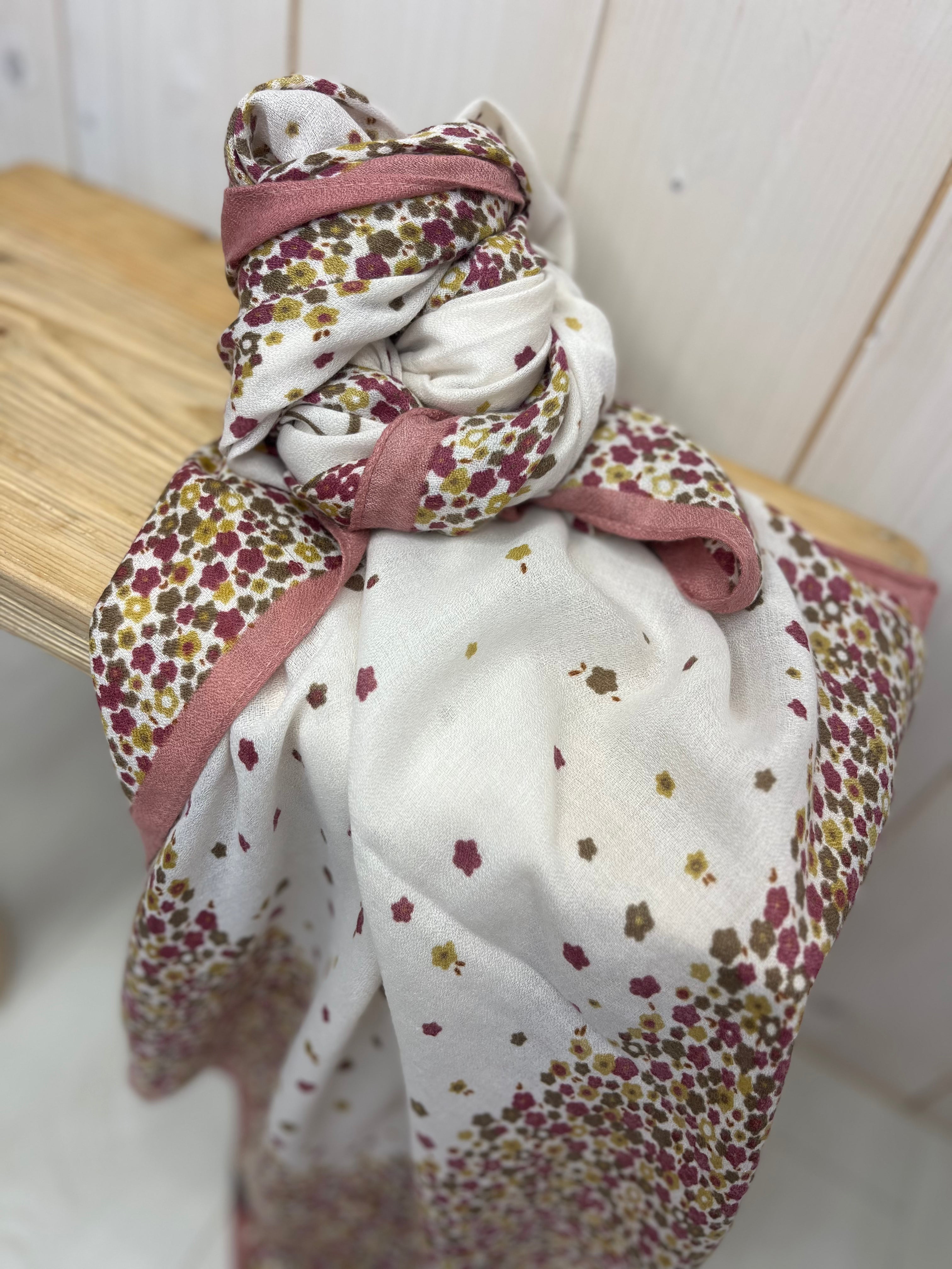 Floral Coach Design Scarf
