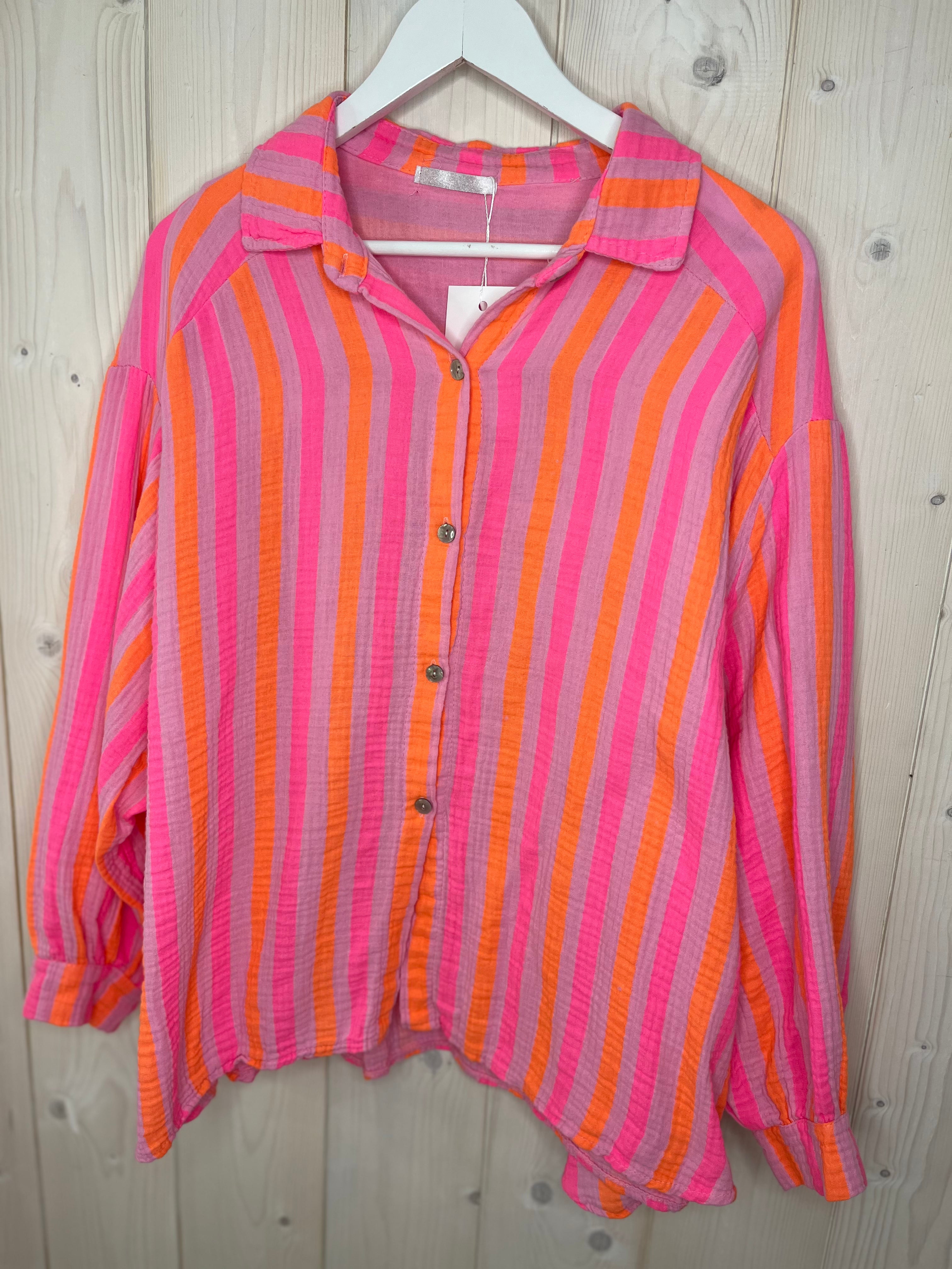 Eliza Striped Cheesecloth Shirt