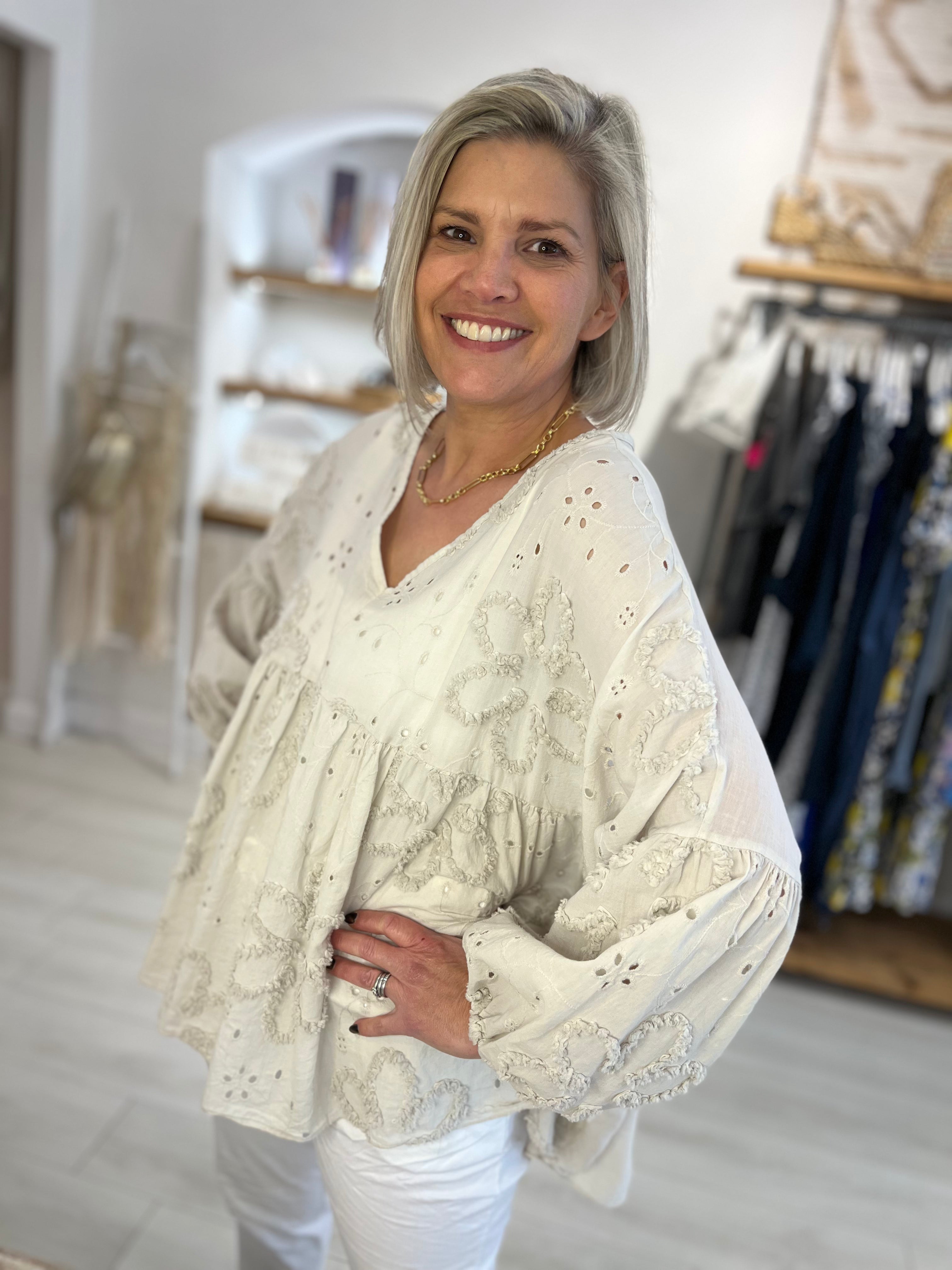Daisy Smock Top